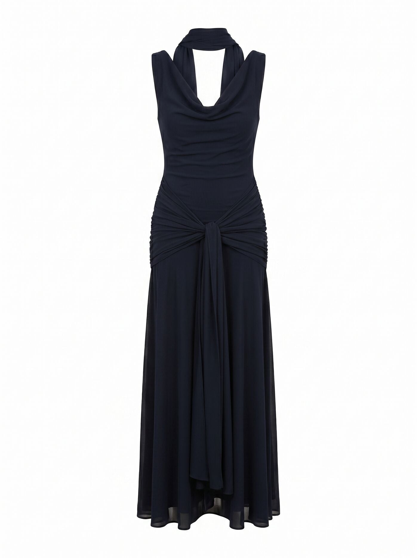 Vivianne Petite Scarf Tie Maxi Dress Forever New