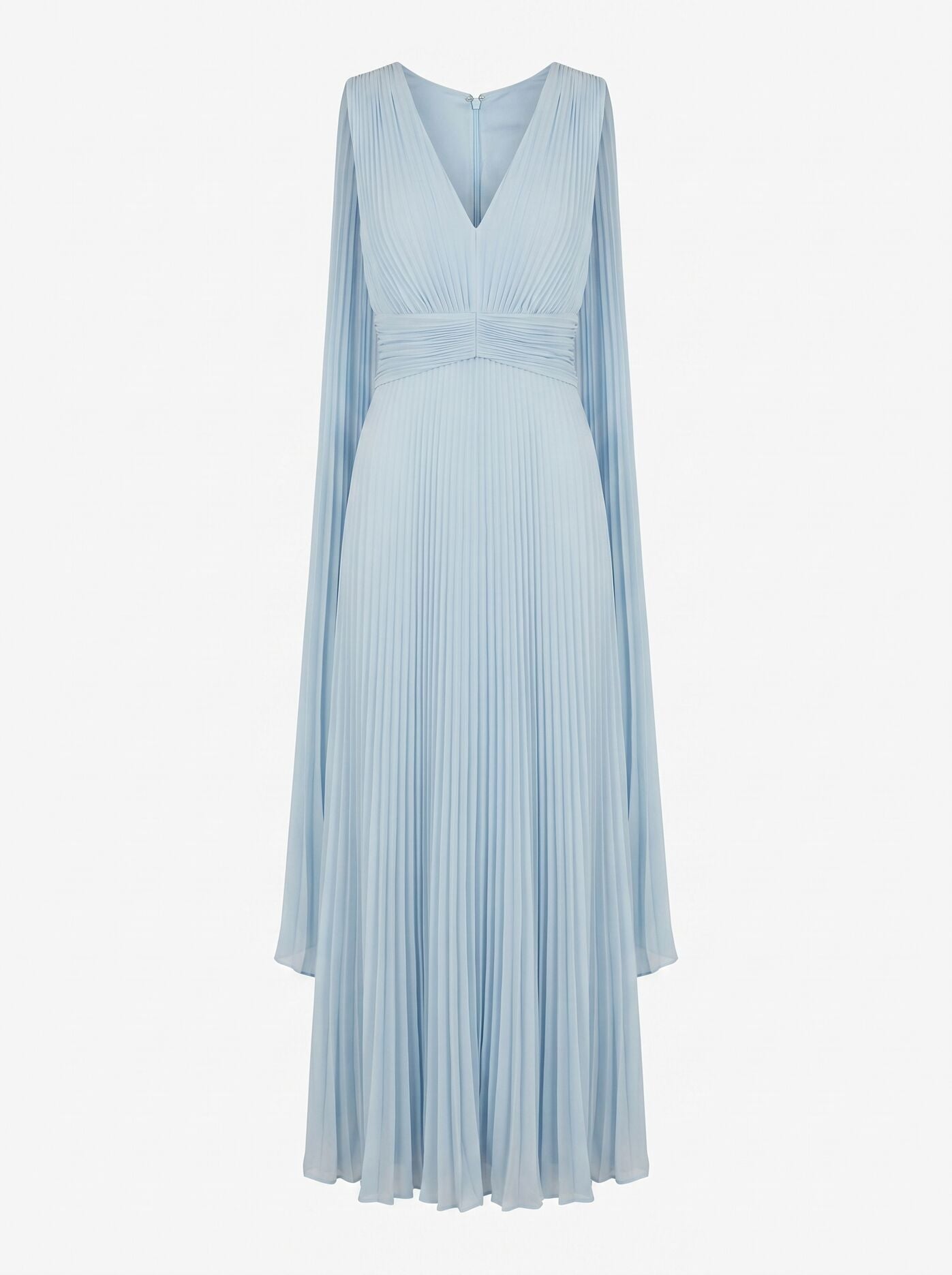 Leia Pleated Cape Maxi Dress Forever New