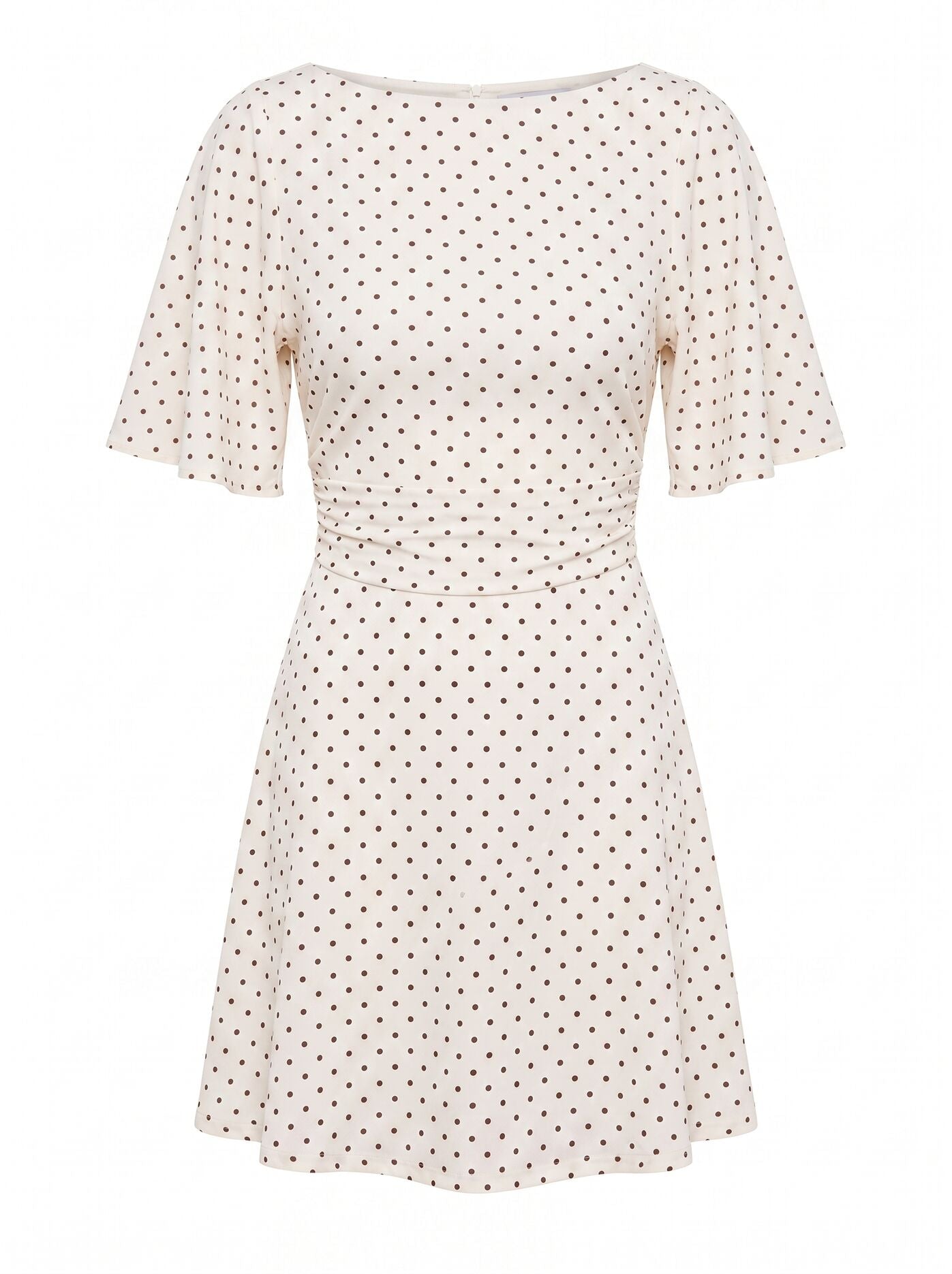Cora Flutter Sleeve Tie Mini Dress Forever New
