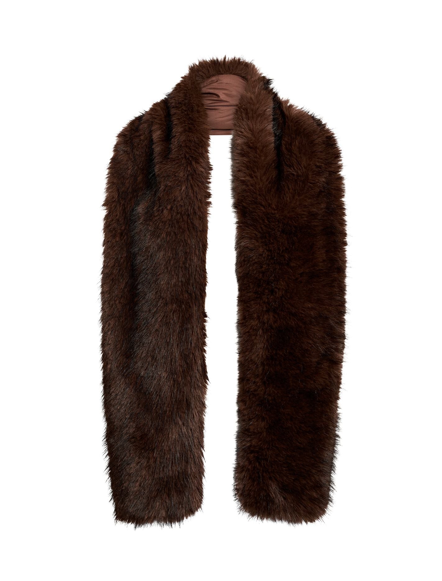 【BROWN】【別注】ROBERT MACKIE / Mohair Rib Muffler BEAMS (BEAMS) [Special order] ROBERT MACKIE / Mohair Rib Muffler
