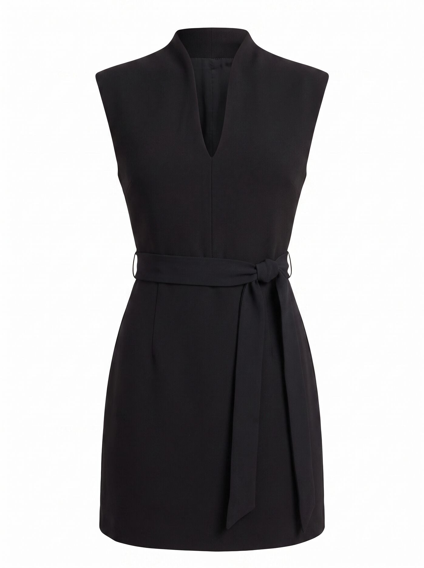 Rory Structured Tie Mini Dress Forever New