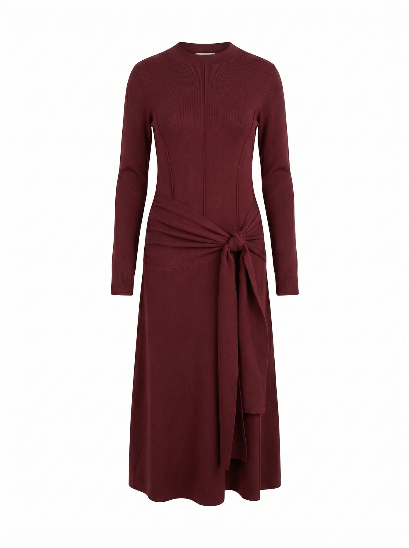 Irina Petite Long Sleeve Tie Knit Dress Forever New
