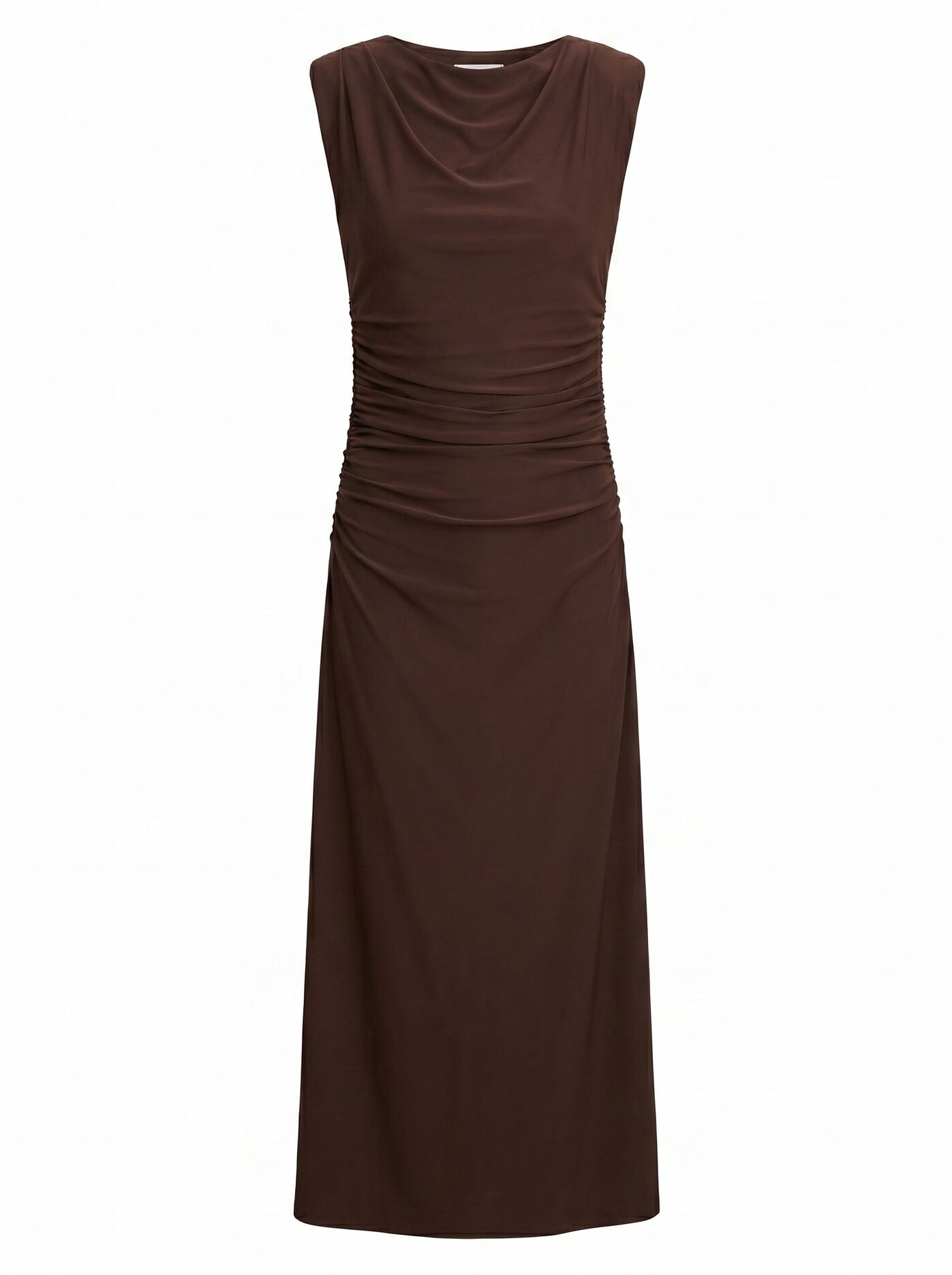 Alisa Ruched Jersey Midi Dress Forever New