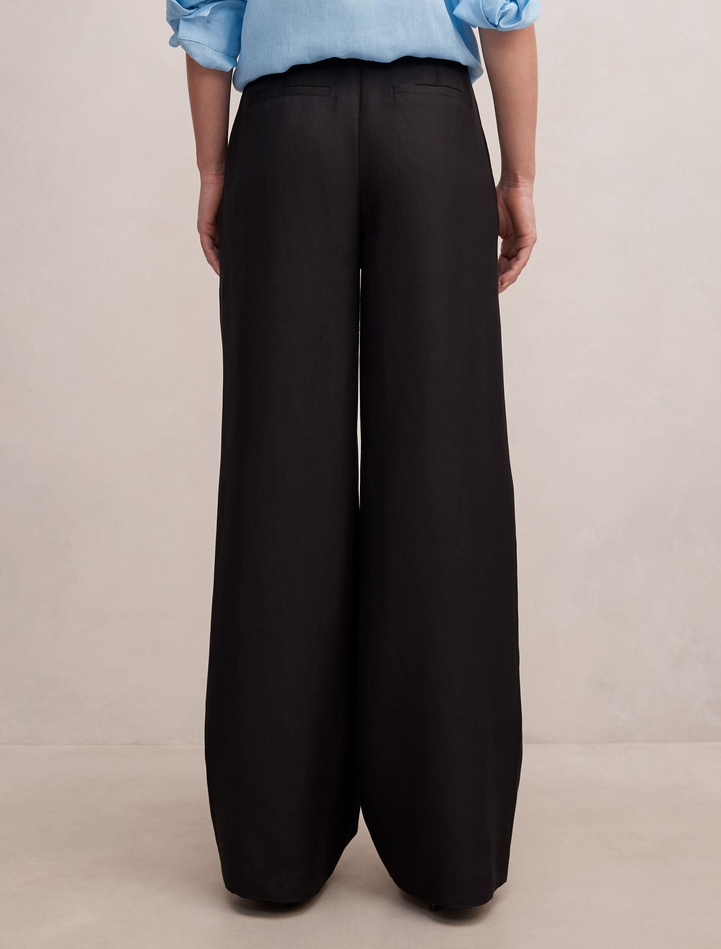 Eva Linen Wide Leg Pants Forever New