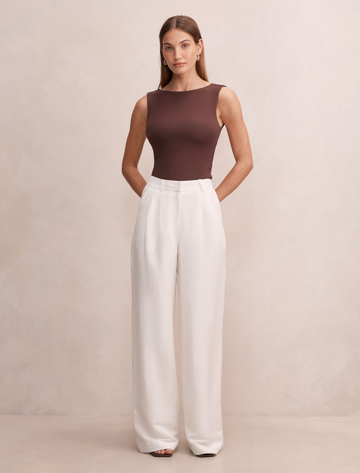 Eva Linen Wide Leg Pants Forever New