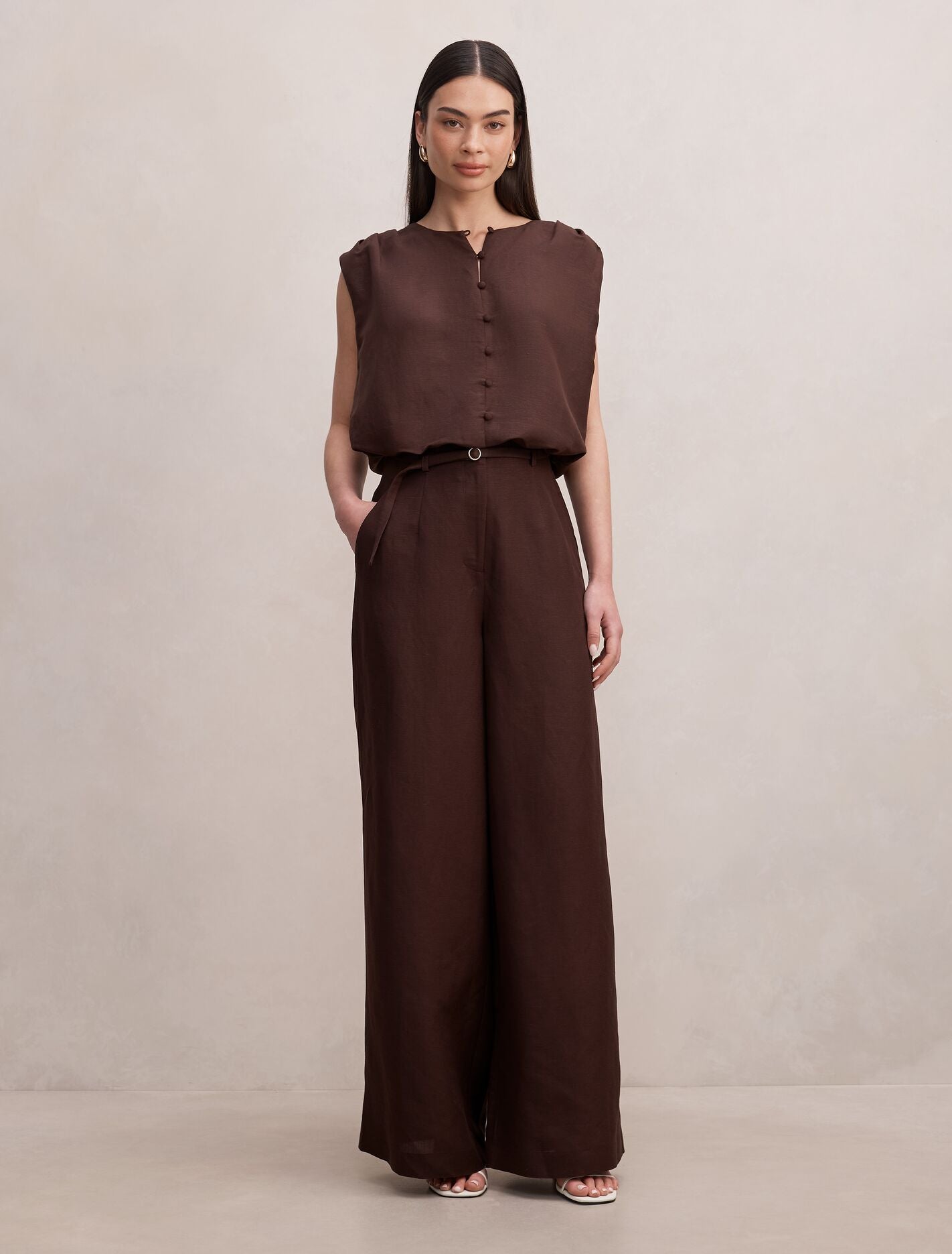 Naia Bubble Hem Top Forever New
