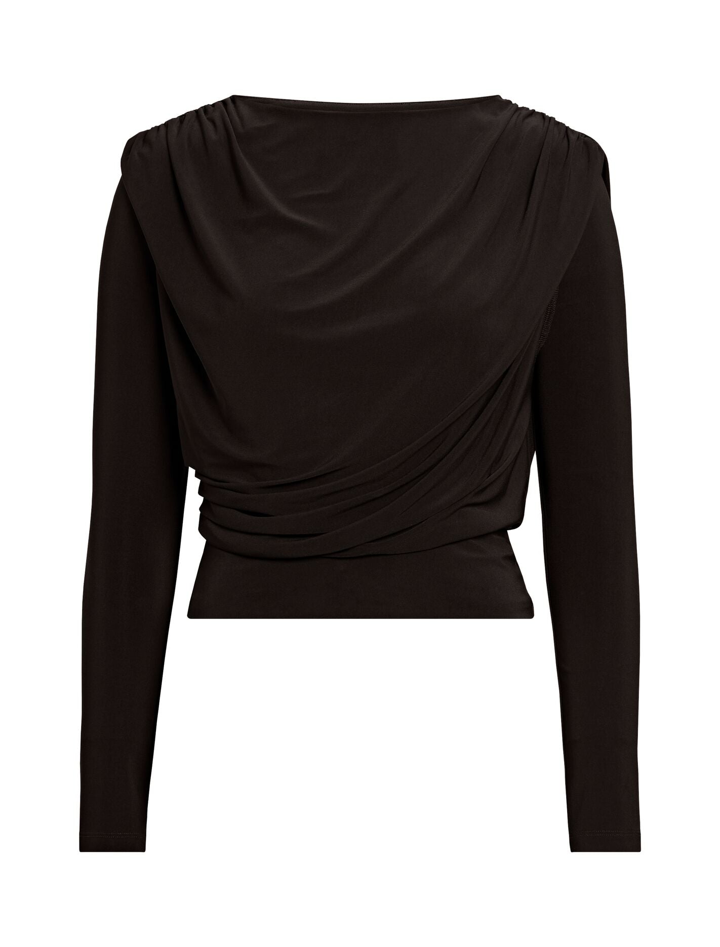 Estelle Bubble Waist Long Sleeve Top Forever New