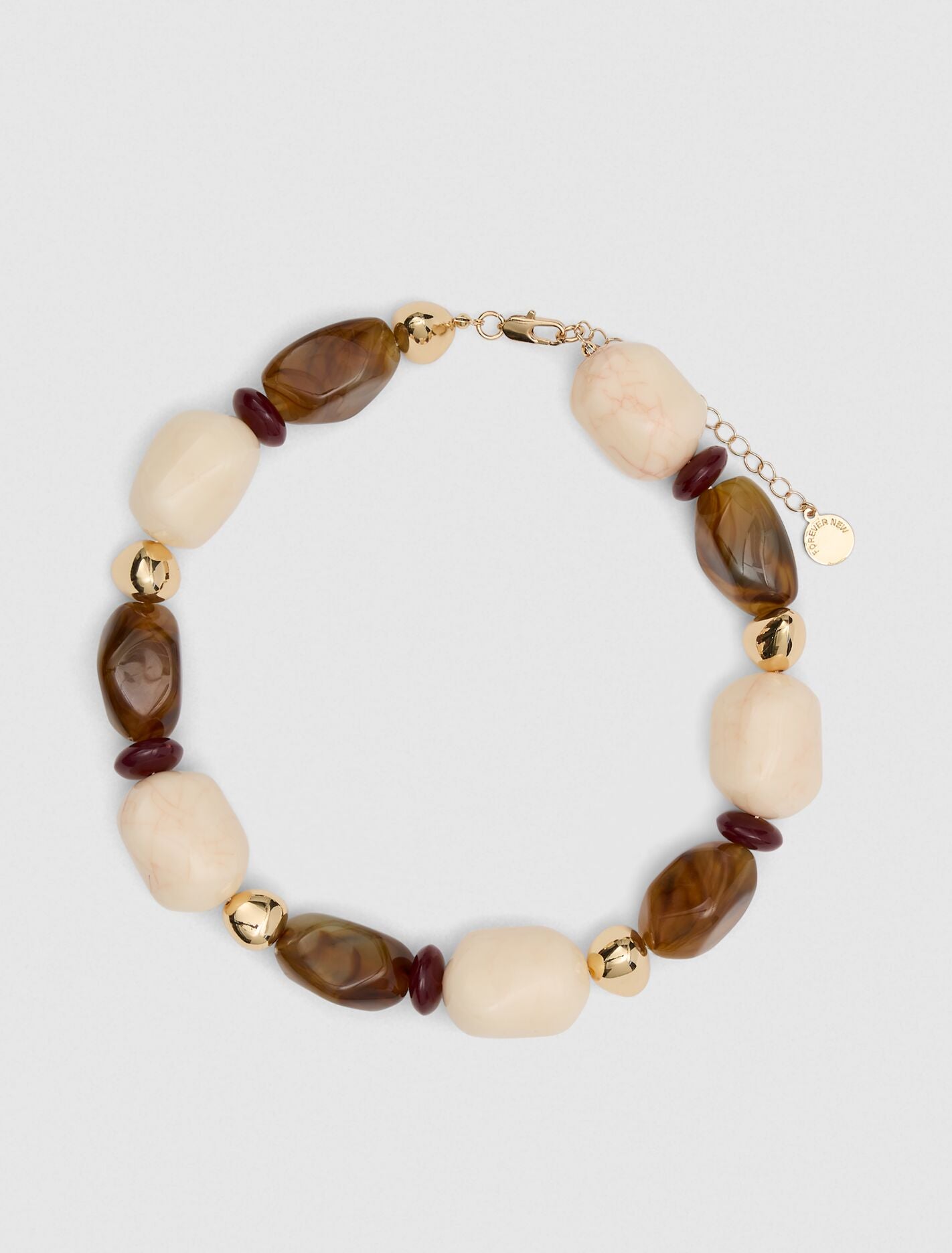 Signature Brianna Bead Necklace 0 Multi Forever New