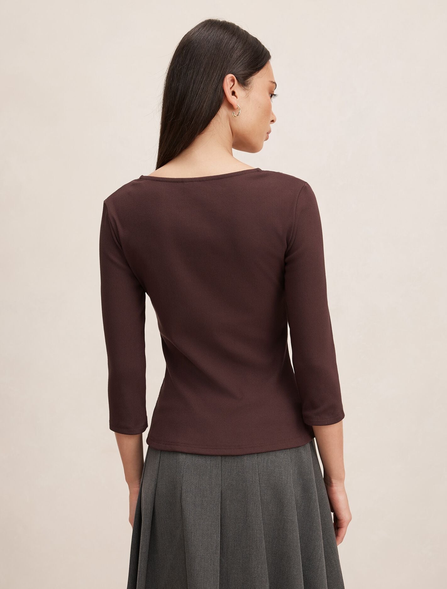 Selena Trim Lace Long Sleeve Top Forever New