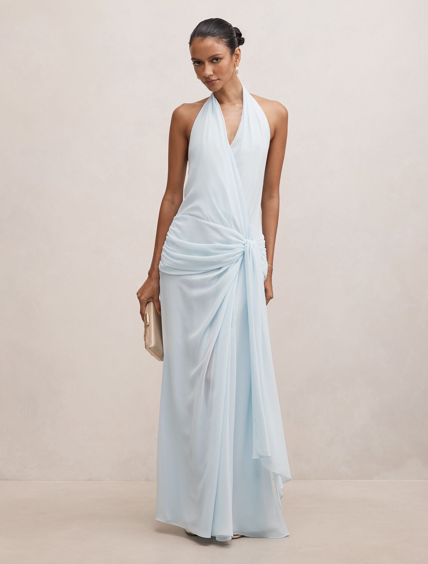 Cartia Petite Wrap Maxi Dress