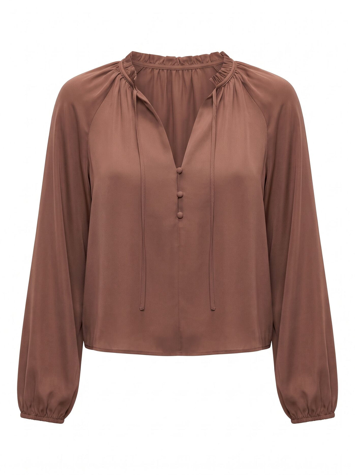 Rowan Bubble Hem Blouse Forever New
