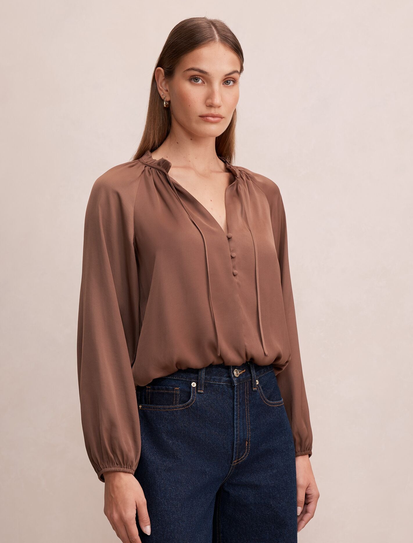 Rowan Bubble Hem Blouse