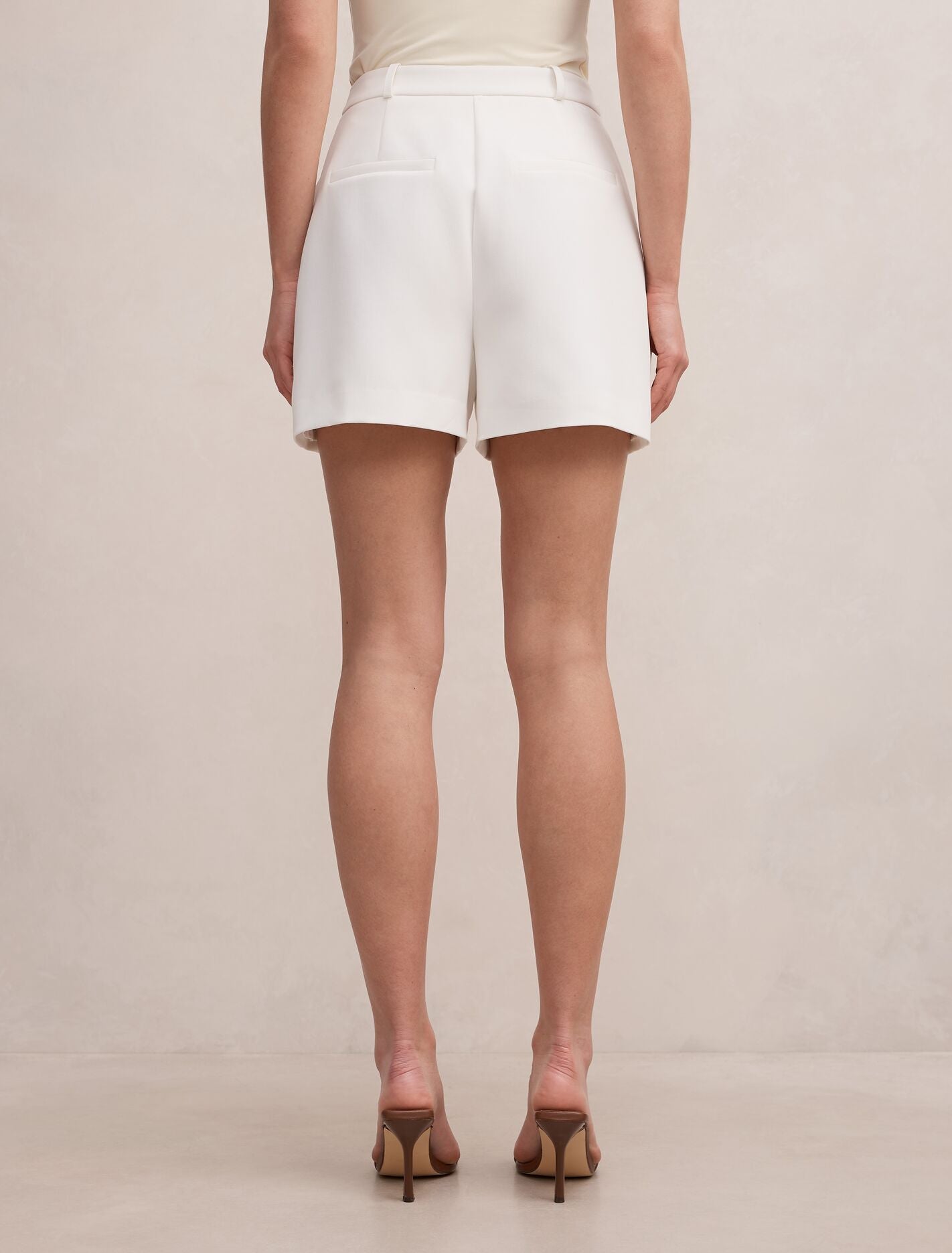 Chelsea Pintuck Shorts Forever New