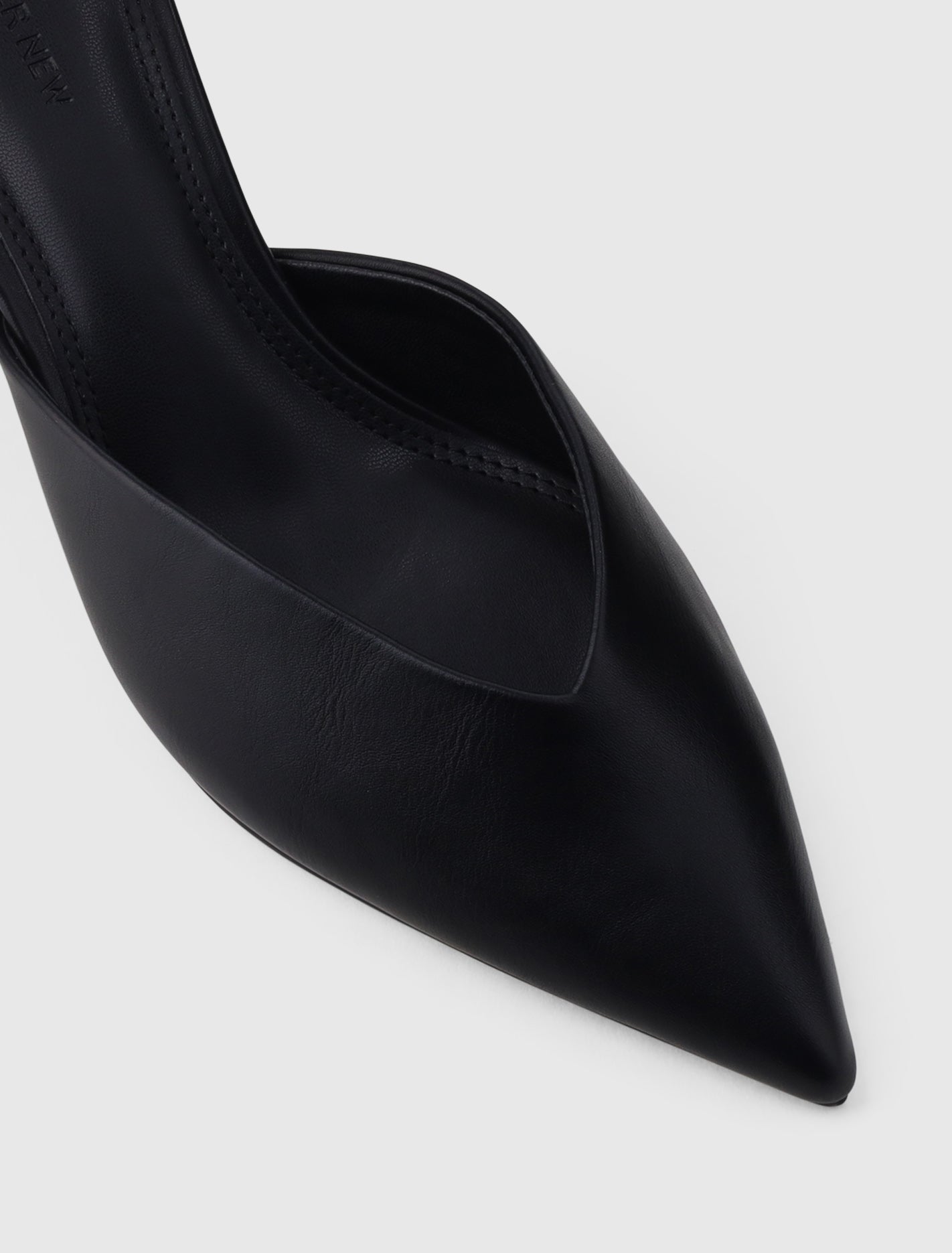 Pamela Pointed Toe Mule Heel