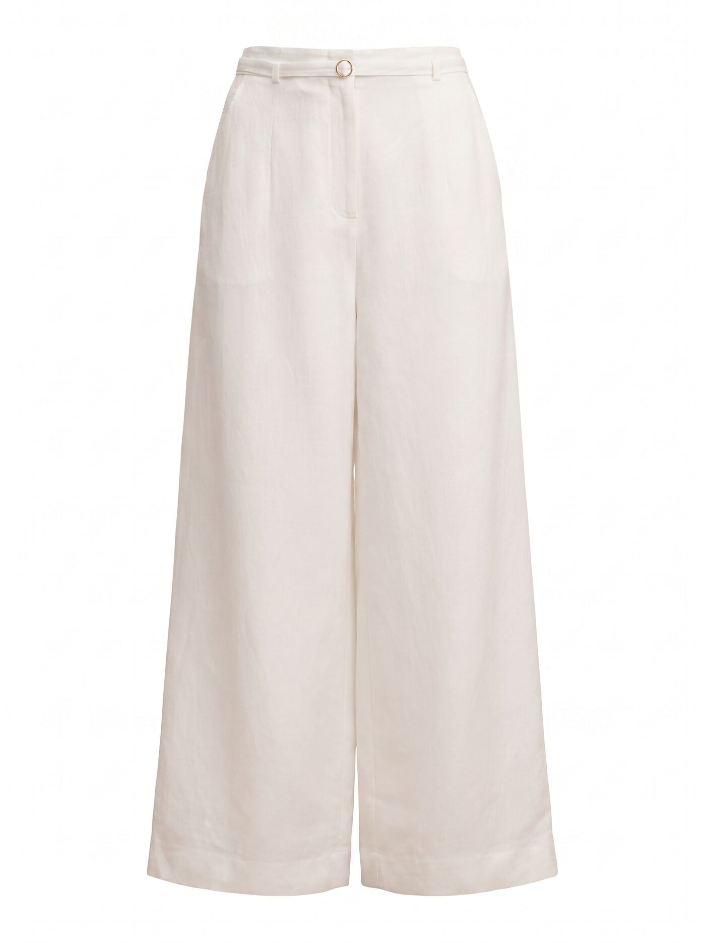 Matilda Linen Blend Wide Leg Pants Forever New
