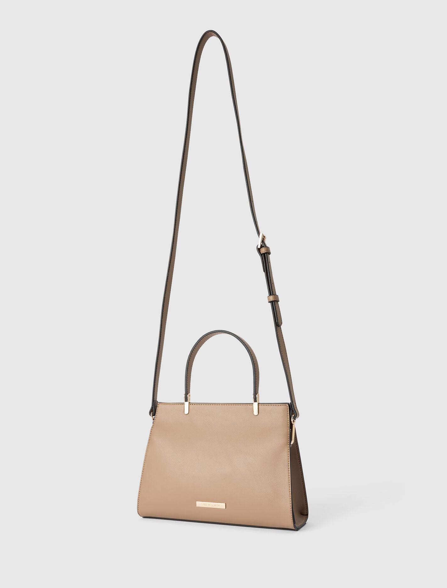 Lara Small Lady Top Handle Bag Mink | Forever New