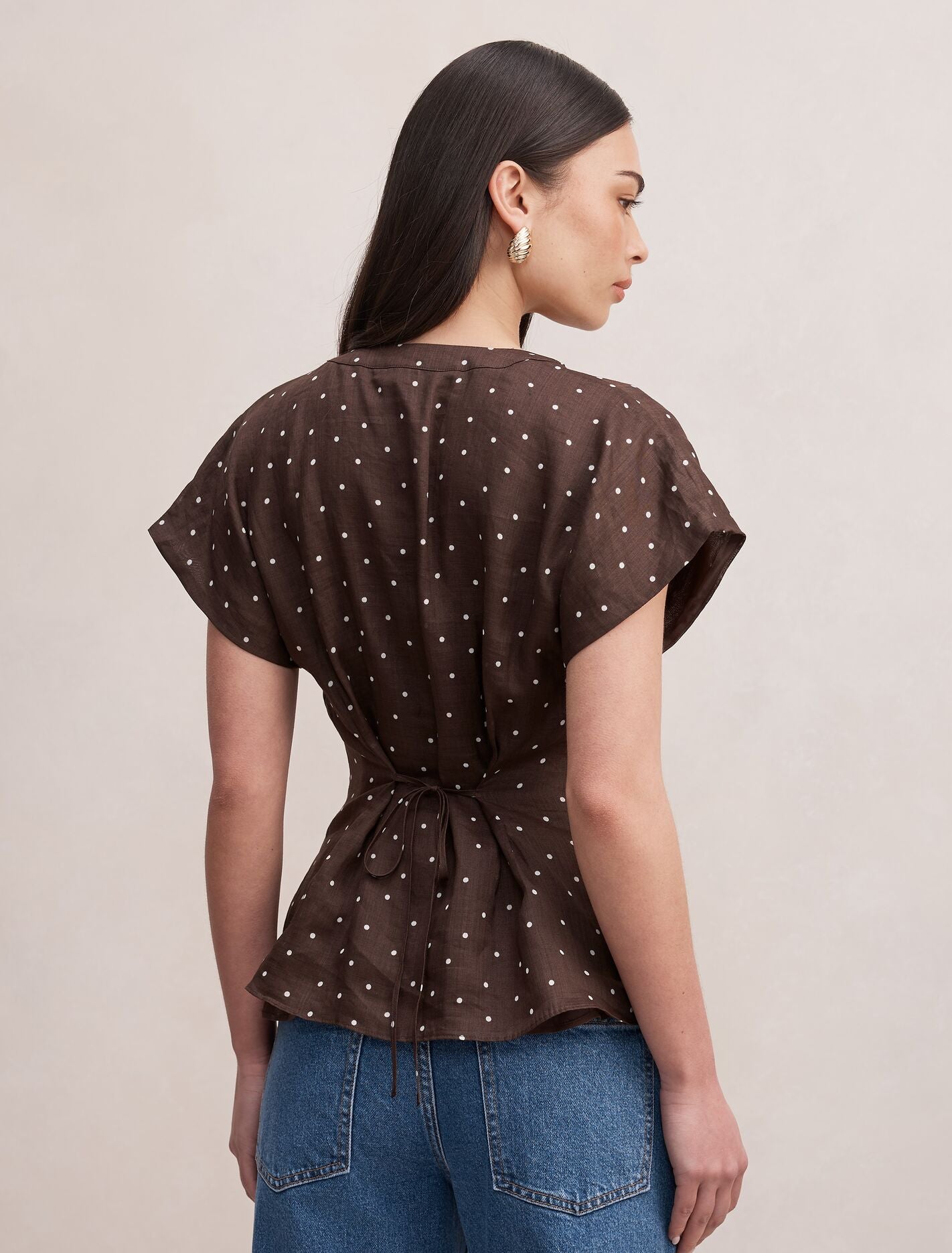 Jemma V Neck Blouse Forever New