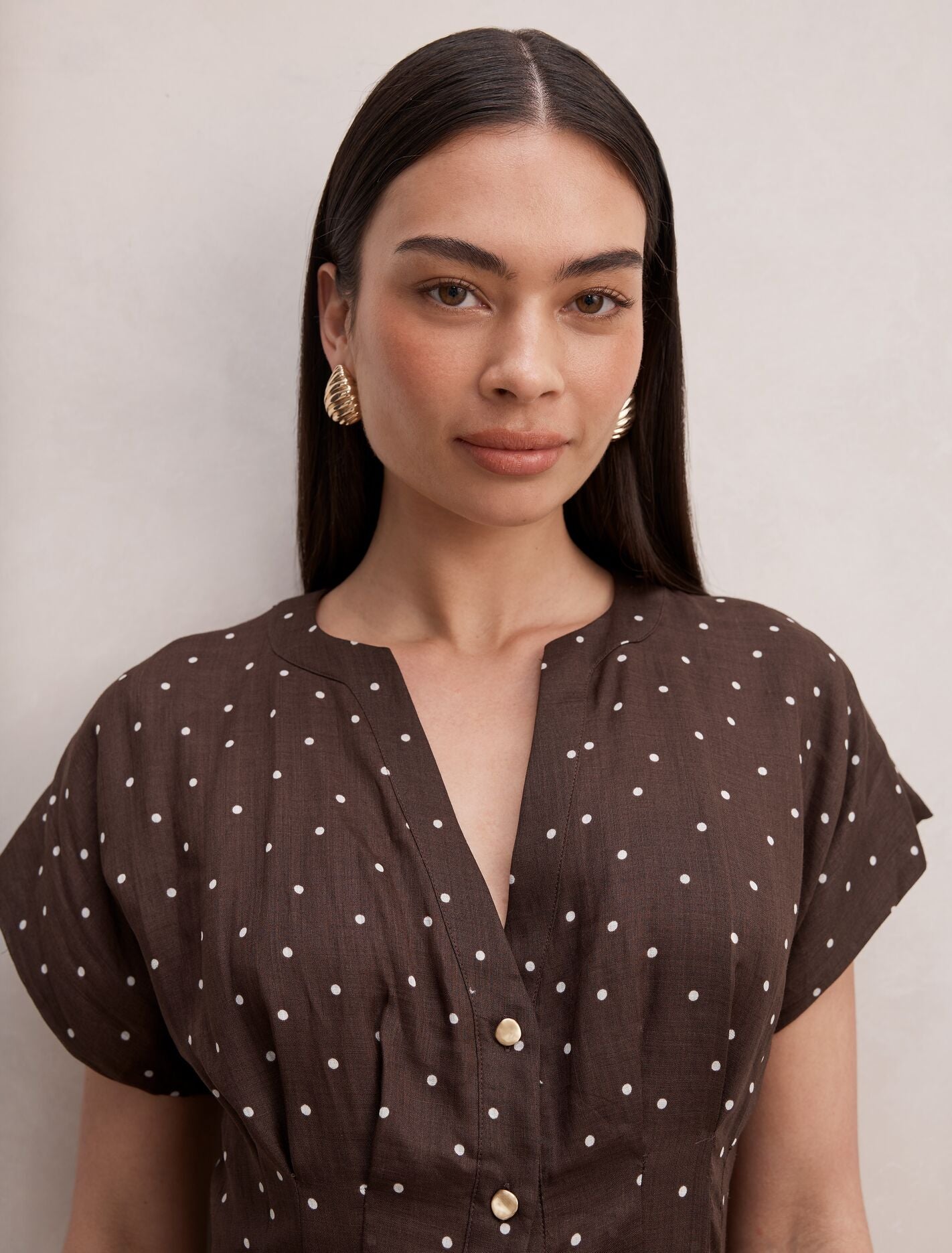 Jemma V Neck Blouse Forever New