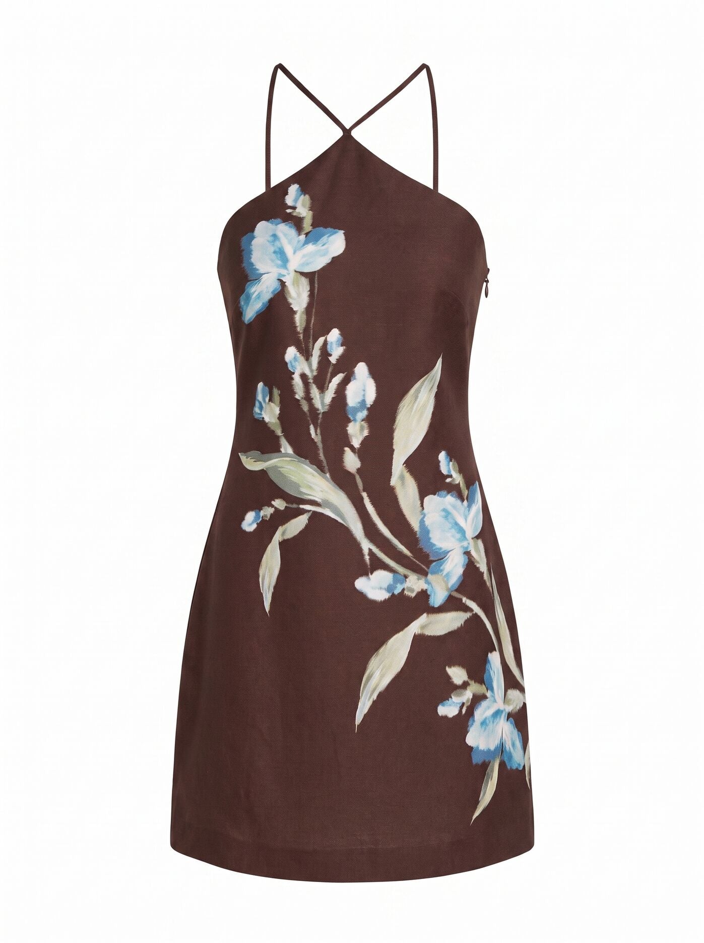 Beau Halter Neck Mini Dress