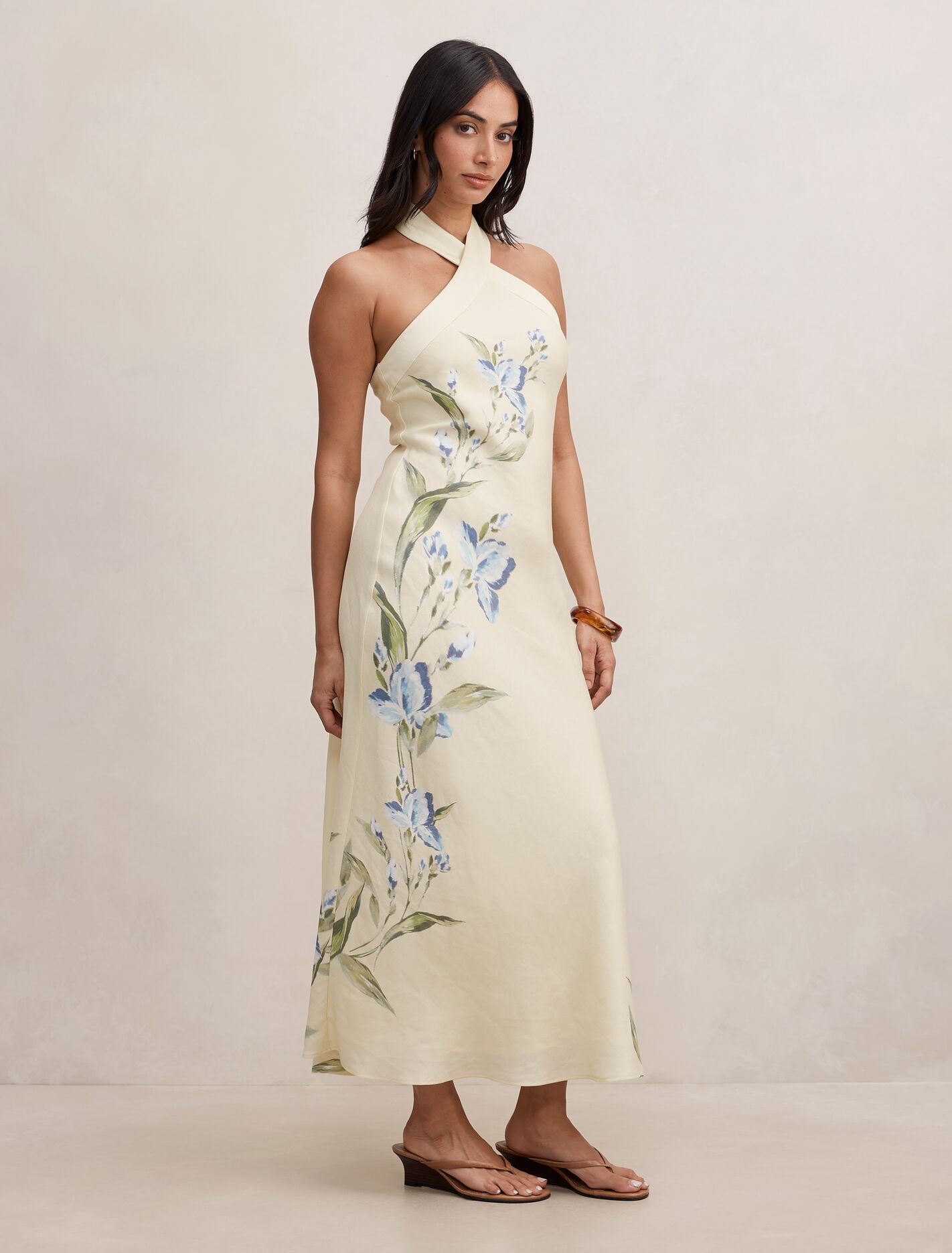 Tabitha Halter Neck Midi Dress Forever New