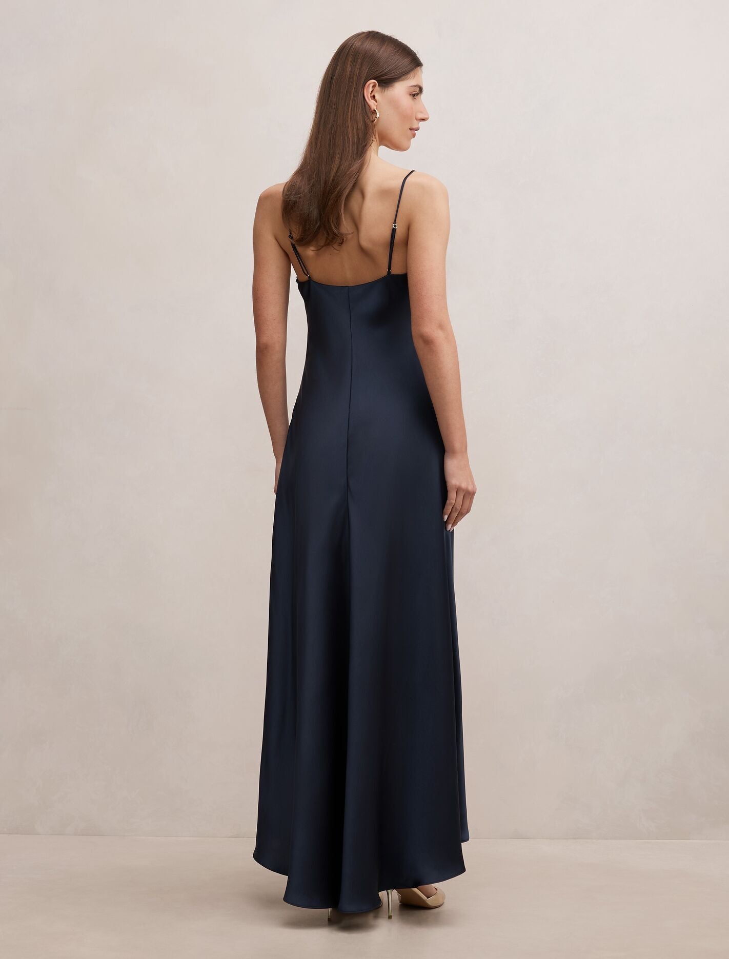 Tilesha Satin Cowl Slip Maxi Dress Forever New
