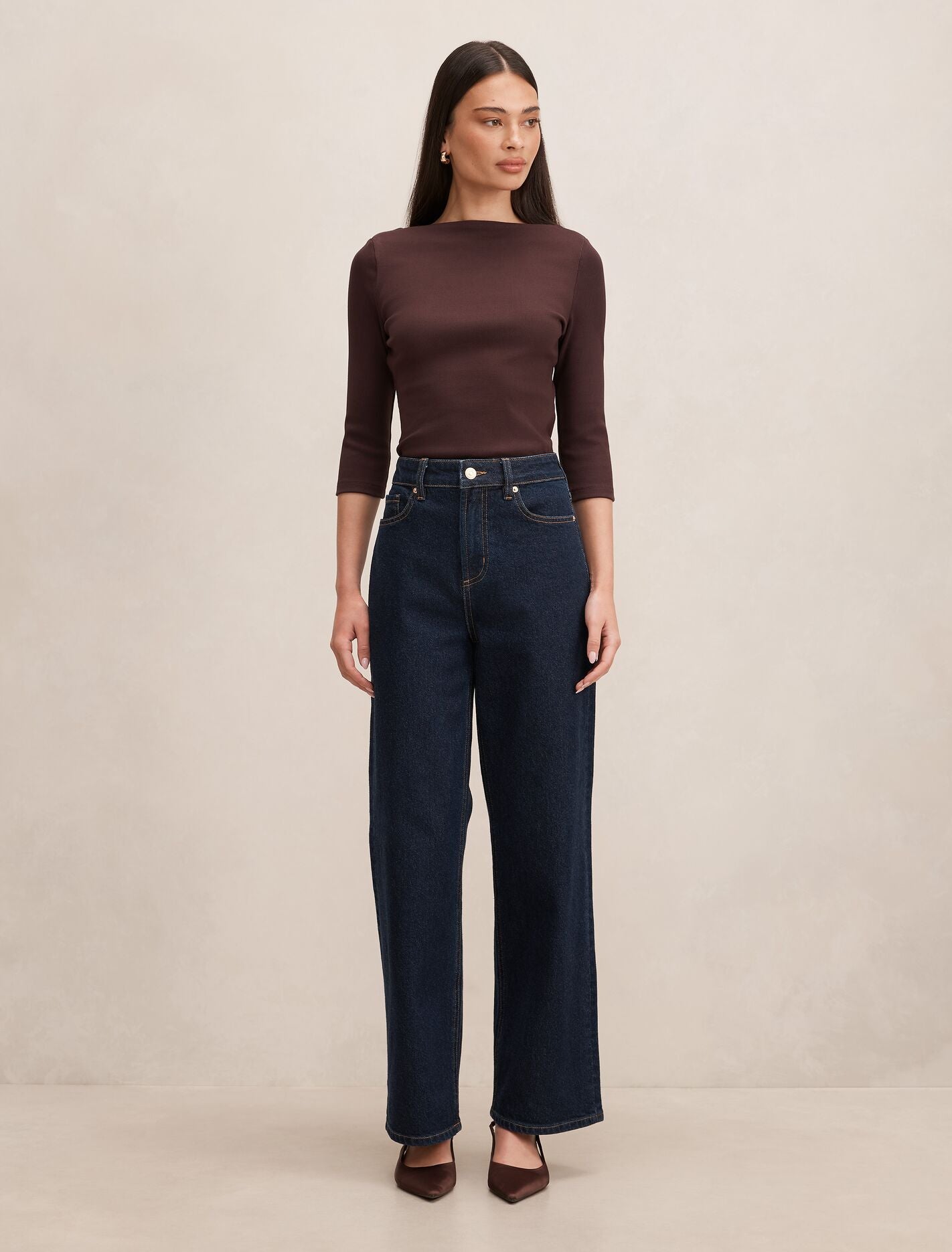 Starlette 3/4 Sleeve Top Forever New