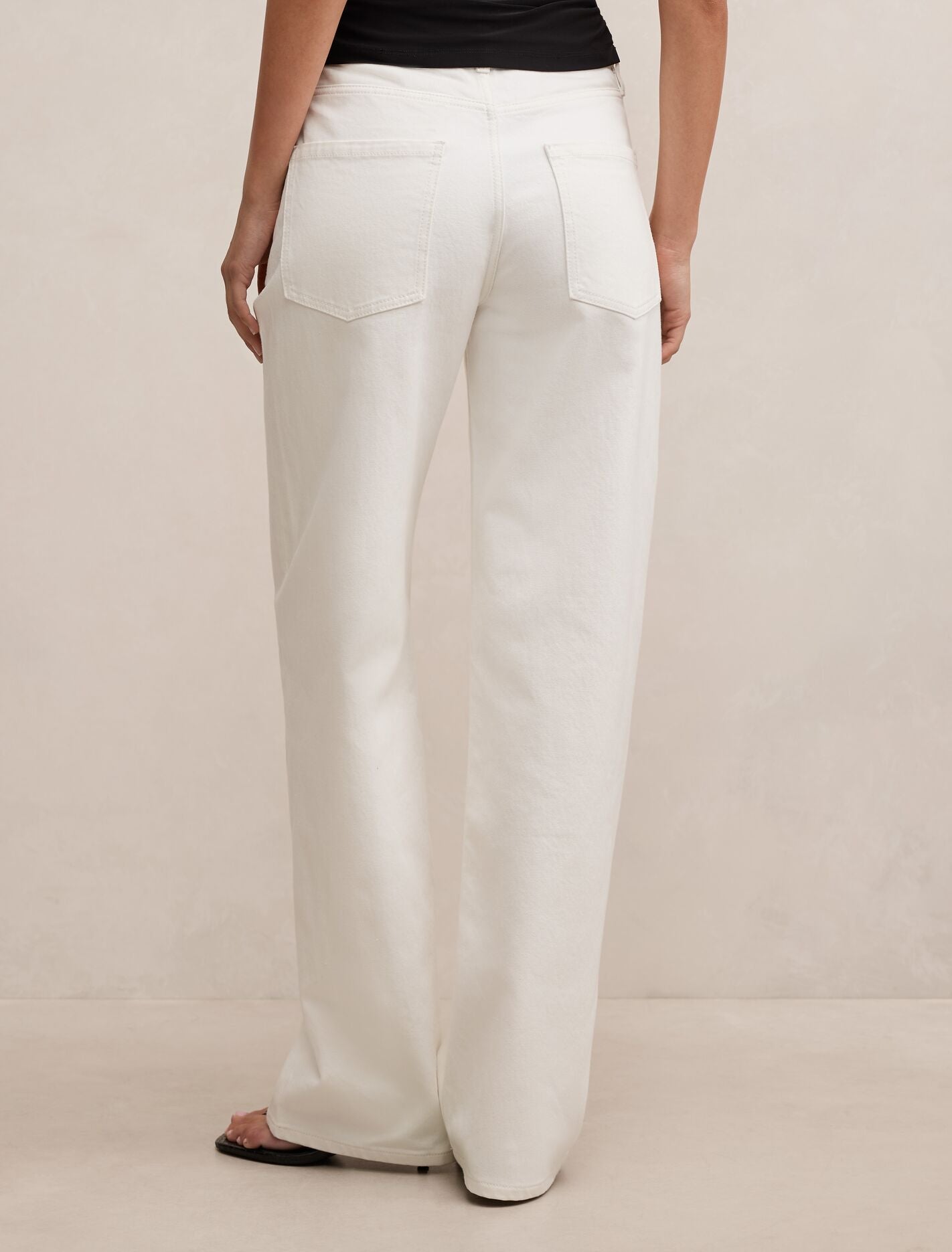 Nicki Mid-Rise Straight Jeans