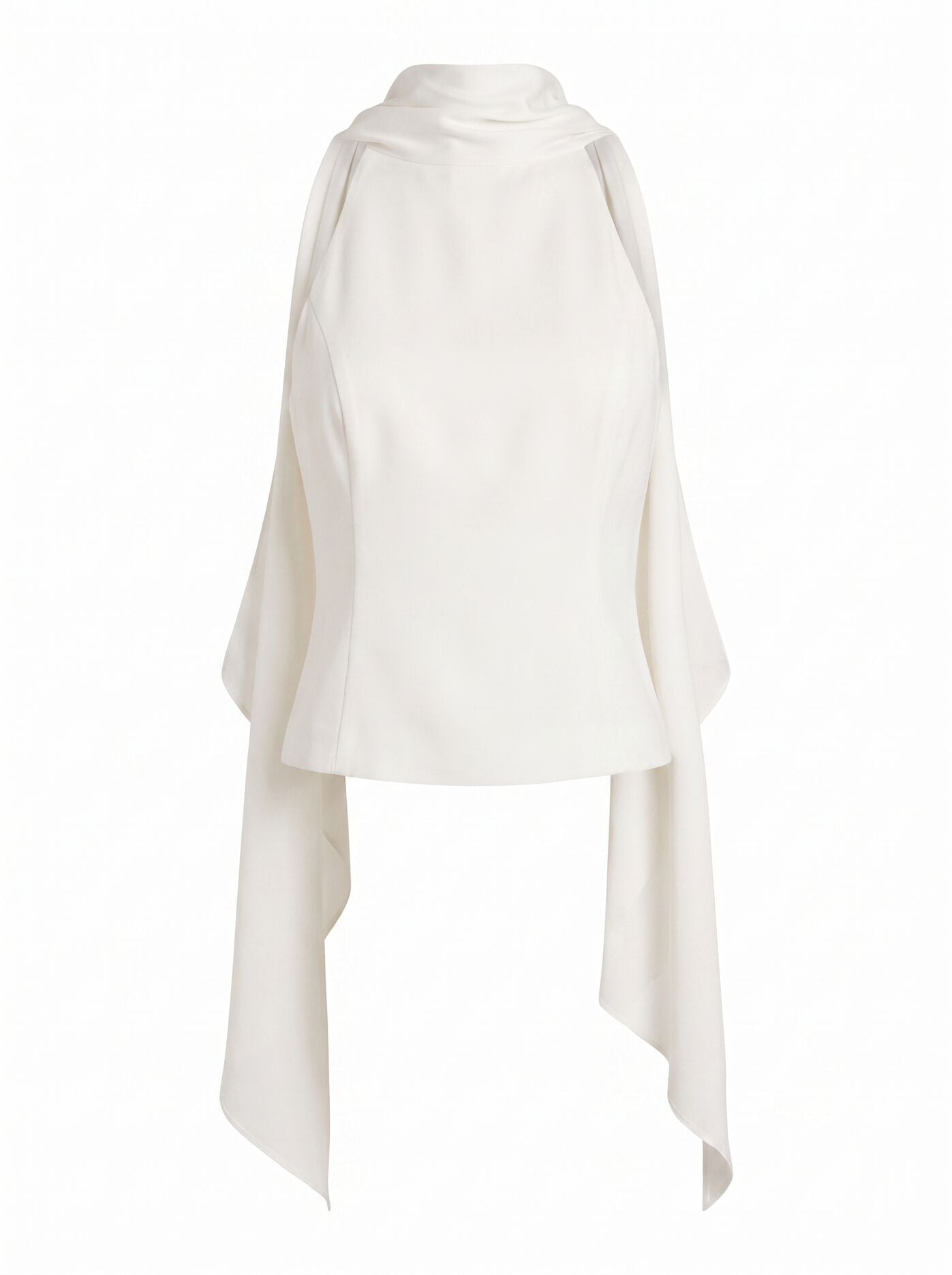 Millie High Neck Cape Top