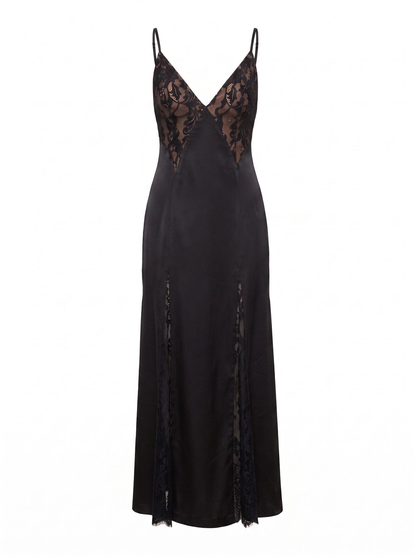 Salome V Neck Lace Maxi Dress Forever New