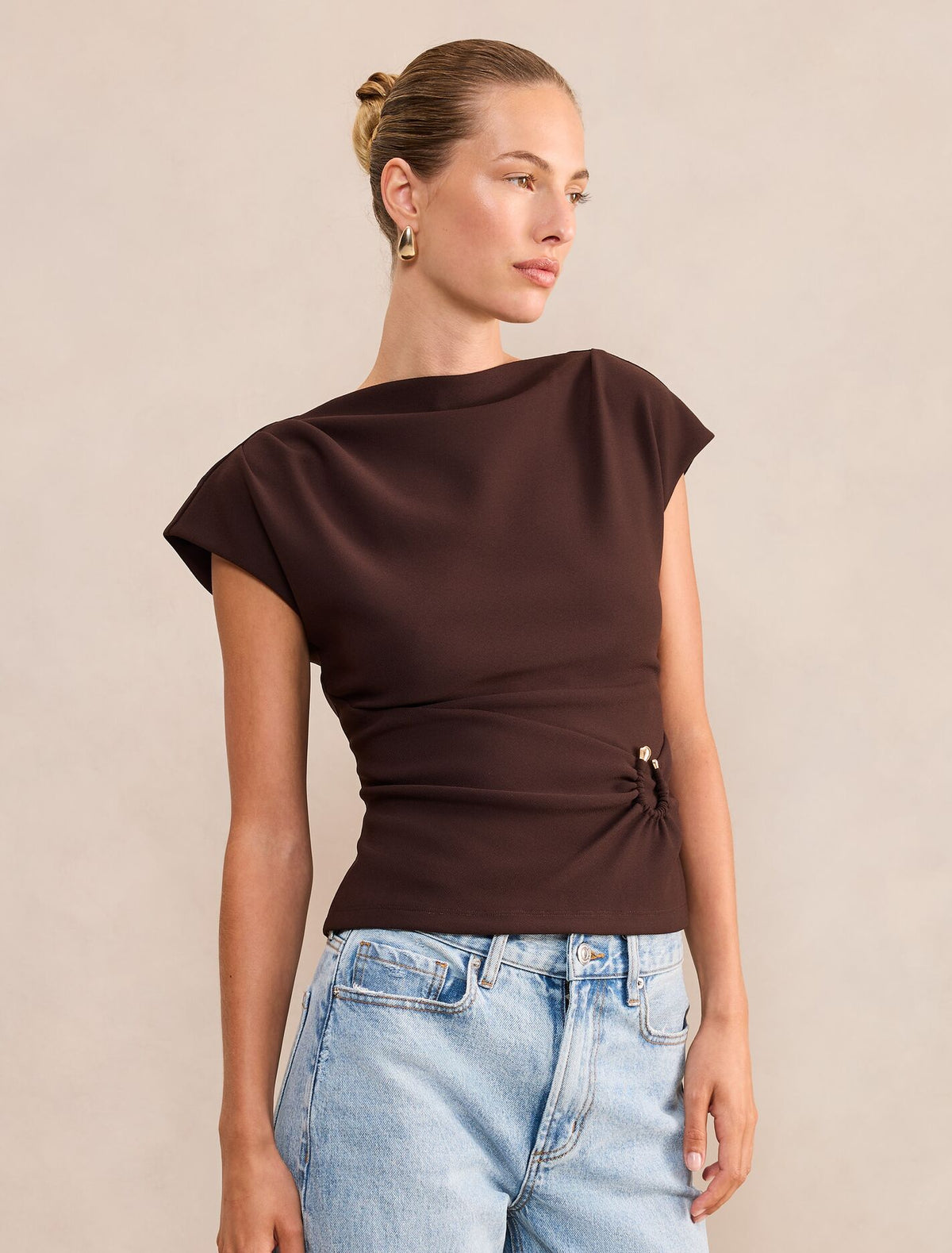 Sophia Hardware Detail Top Forever New