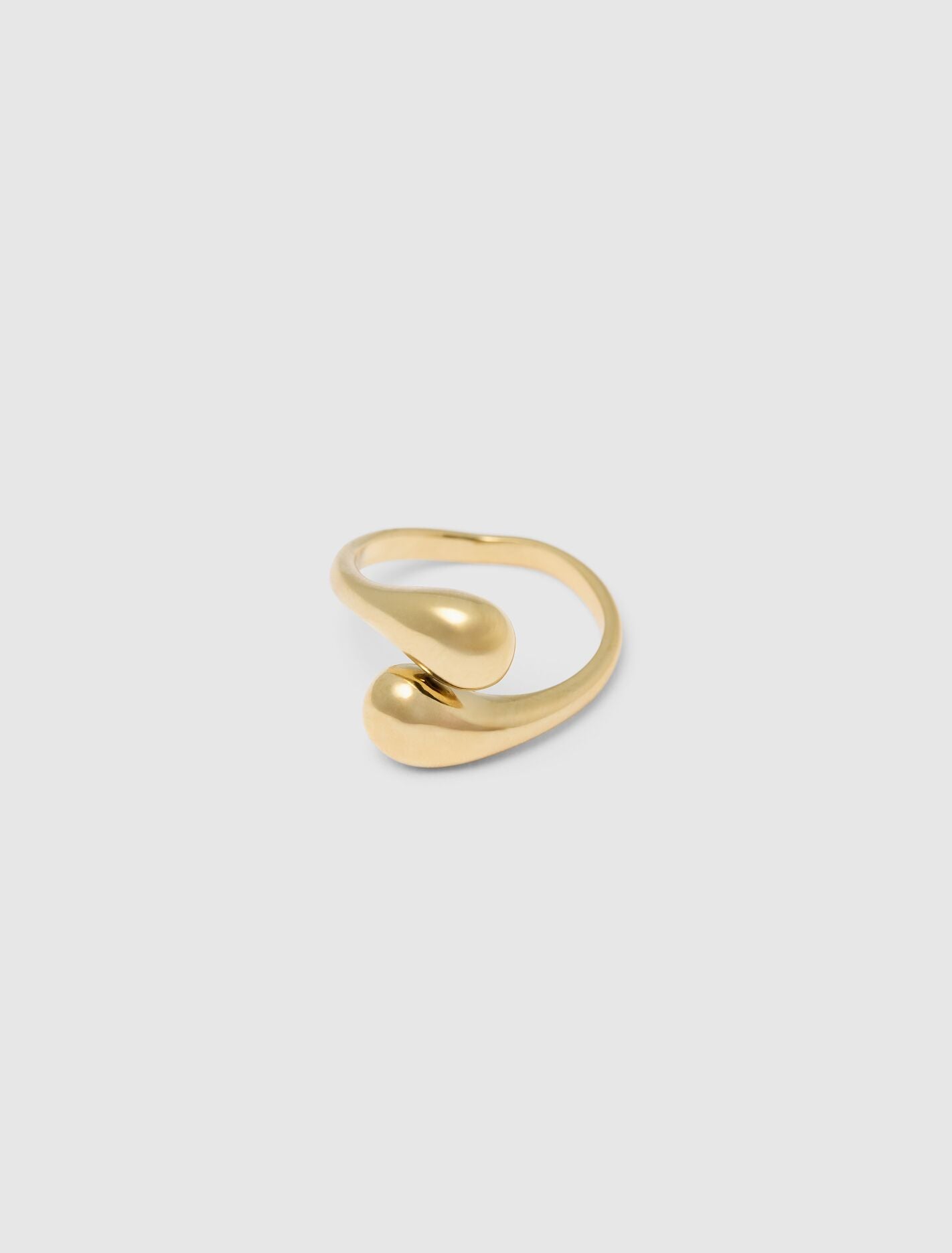 Lily Waterproof Loop Ring Gold Plated Forever New