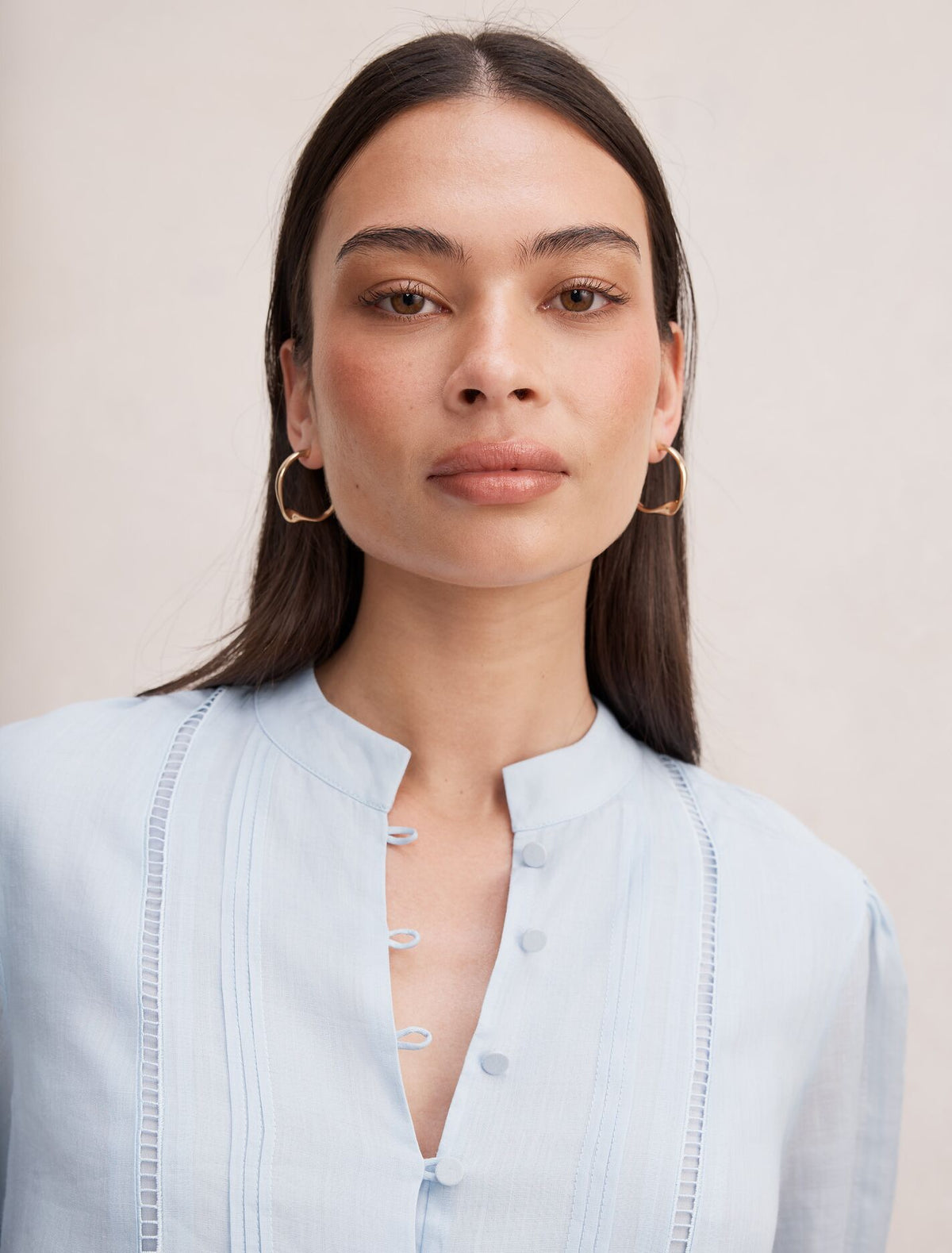Skye Trim Detail Blouse Forever New
