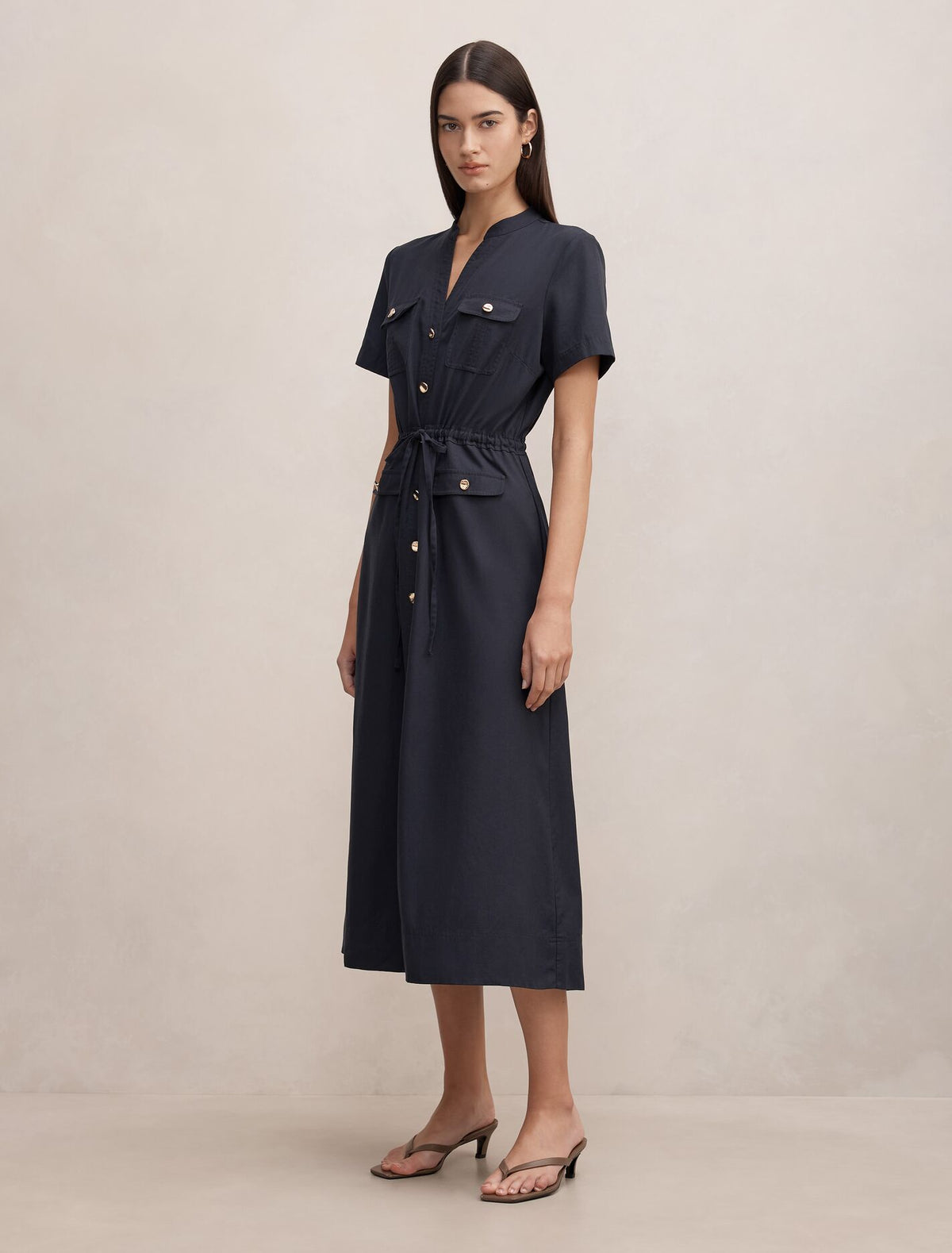 Tessa Button Down Midi Dress Forever New