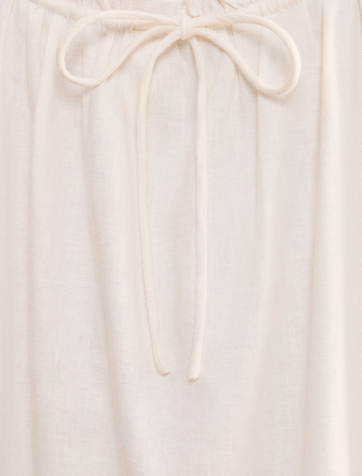 Vivi Smock Linen Mini Dress Forever New