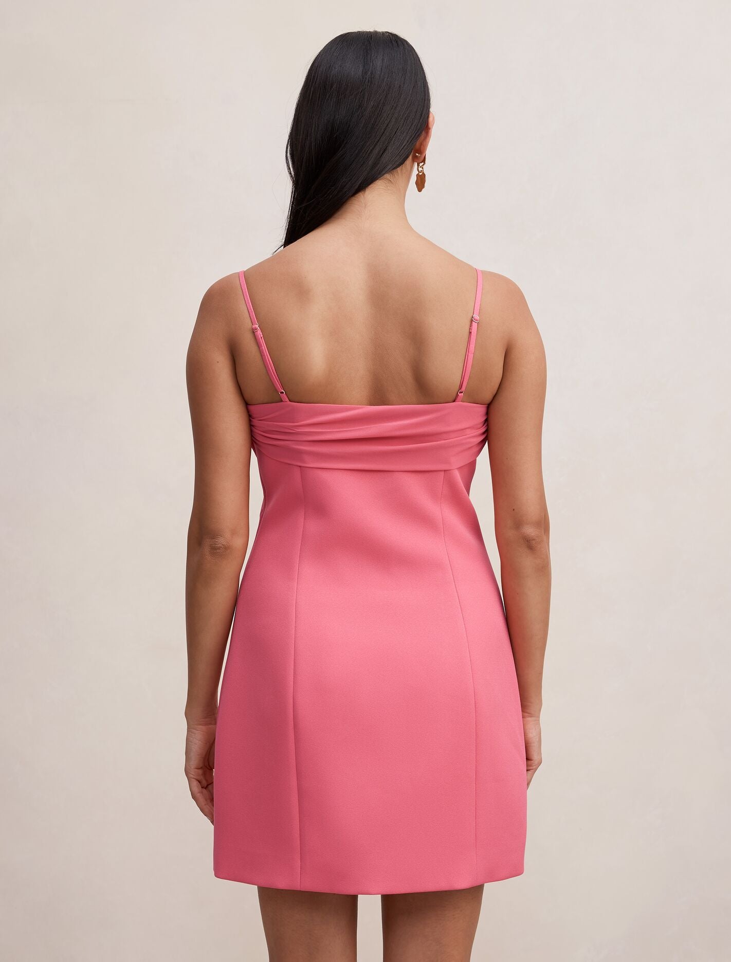 Sully Folded Cowl Mini Dress Forever New