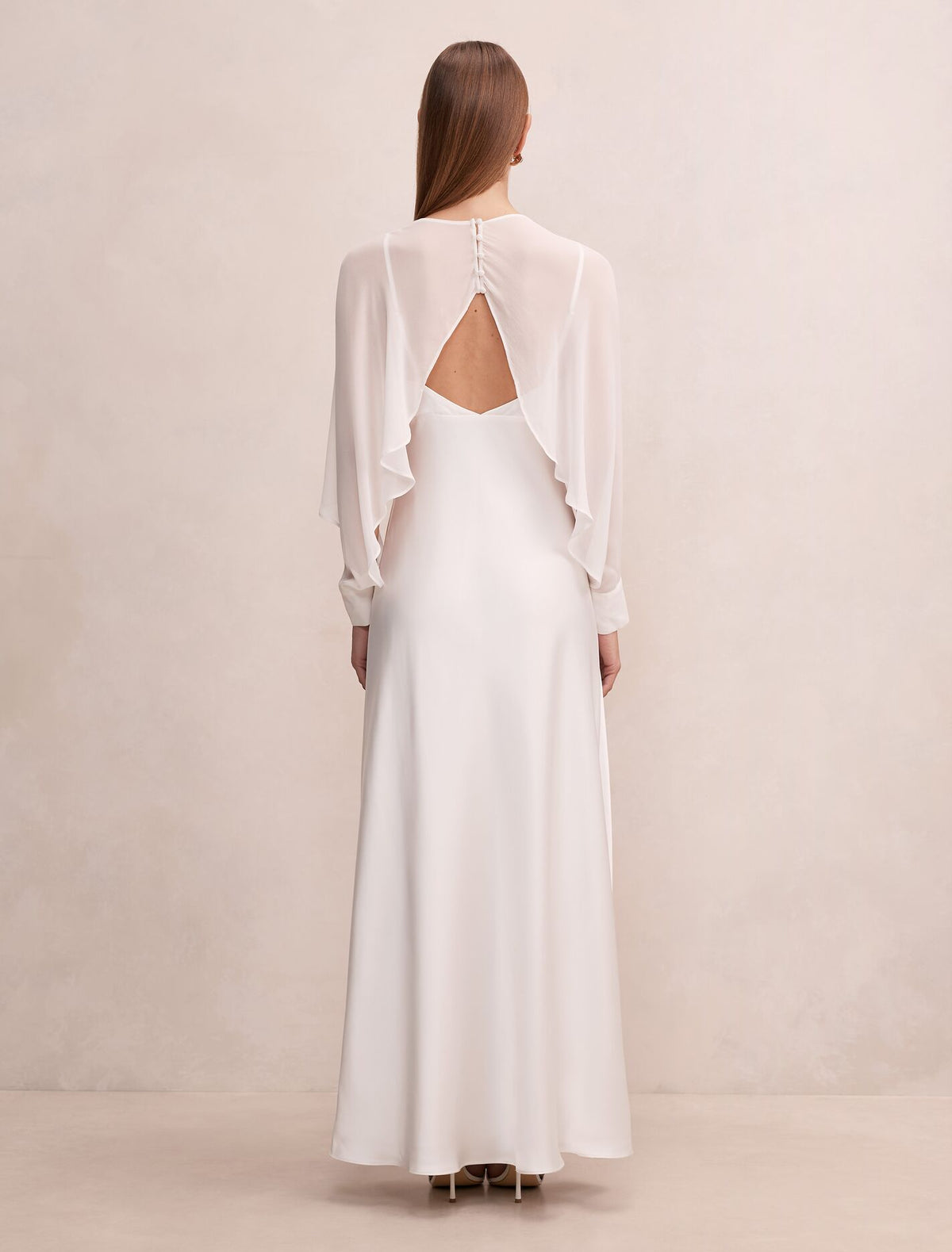 Electra Sleeve Cape Maxi Dress Forever New