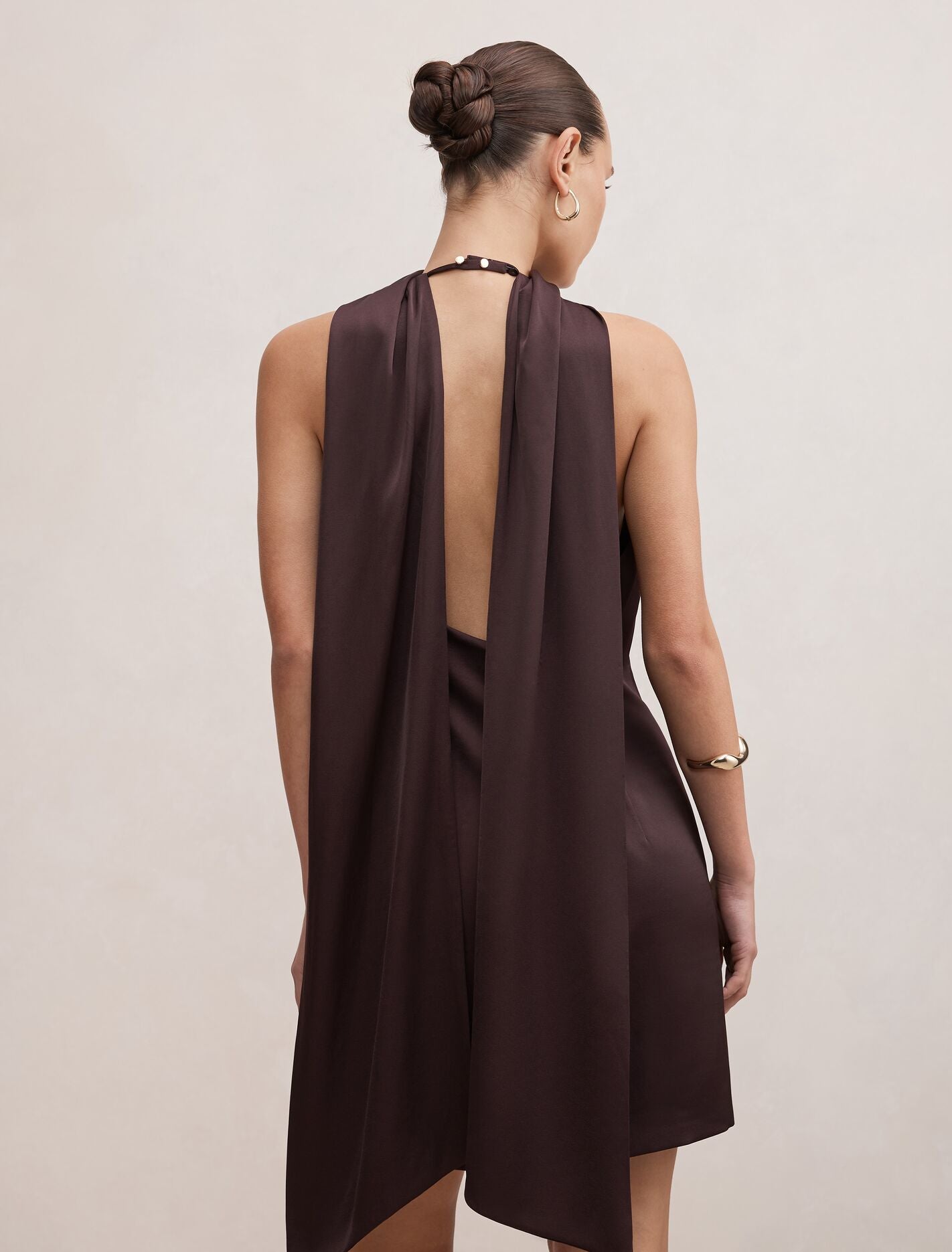 Rowena Mini Scarf Dress Forever New
