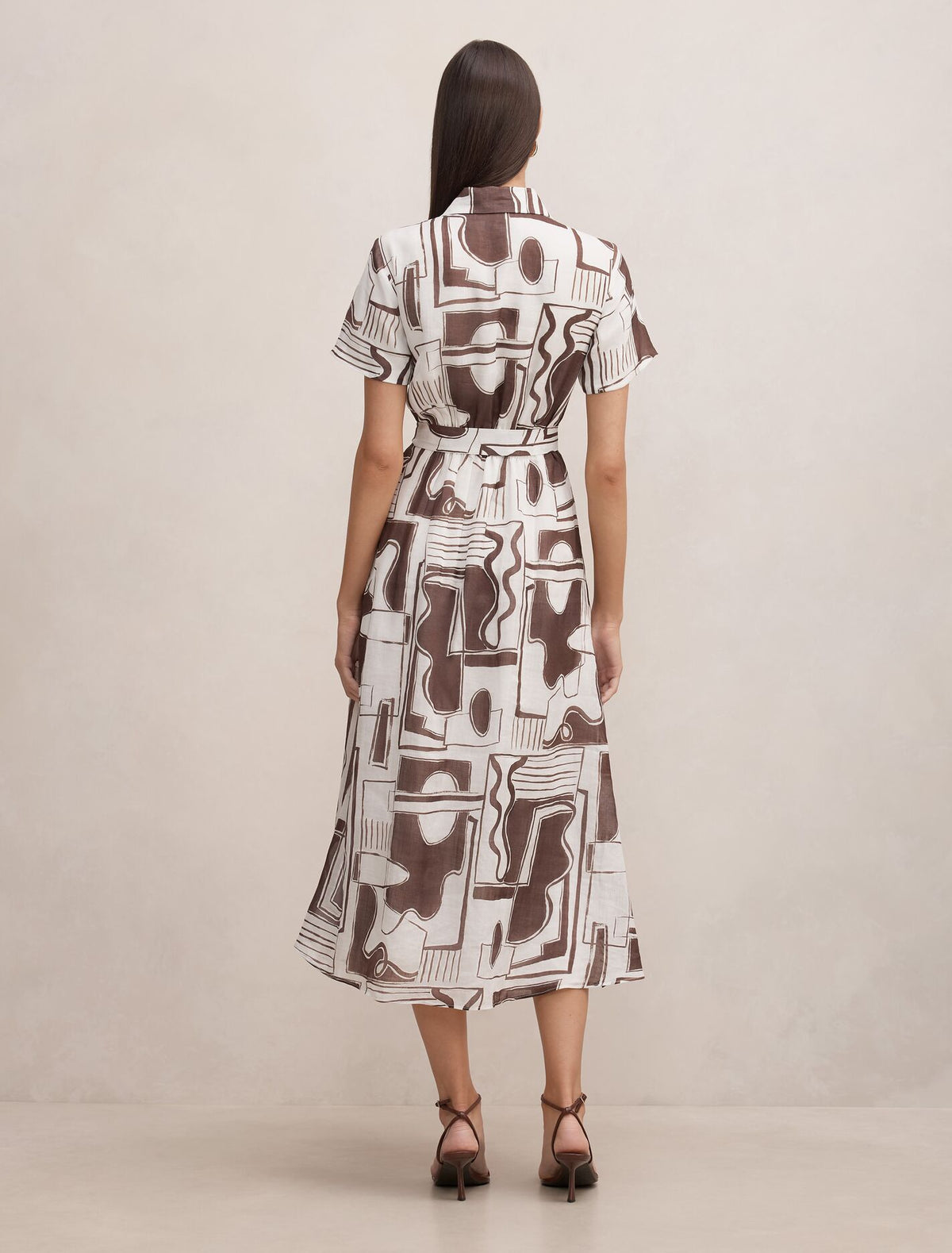 Joy Short Sleeve Midi Dress Forever New