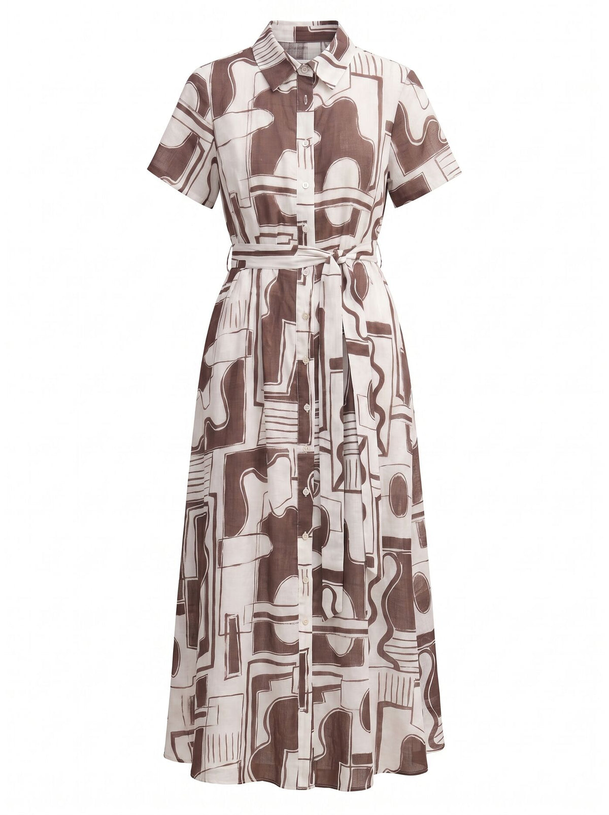 Joy Short Sleeve Midi Dress Forever New