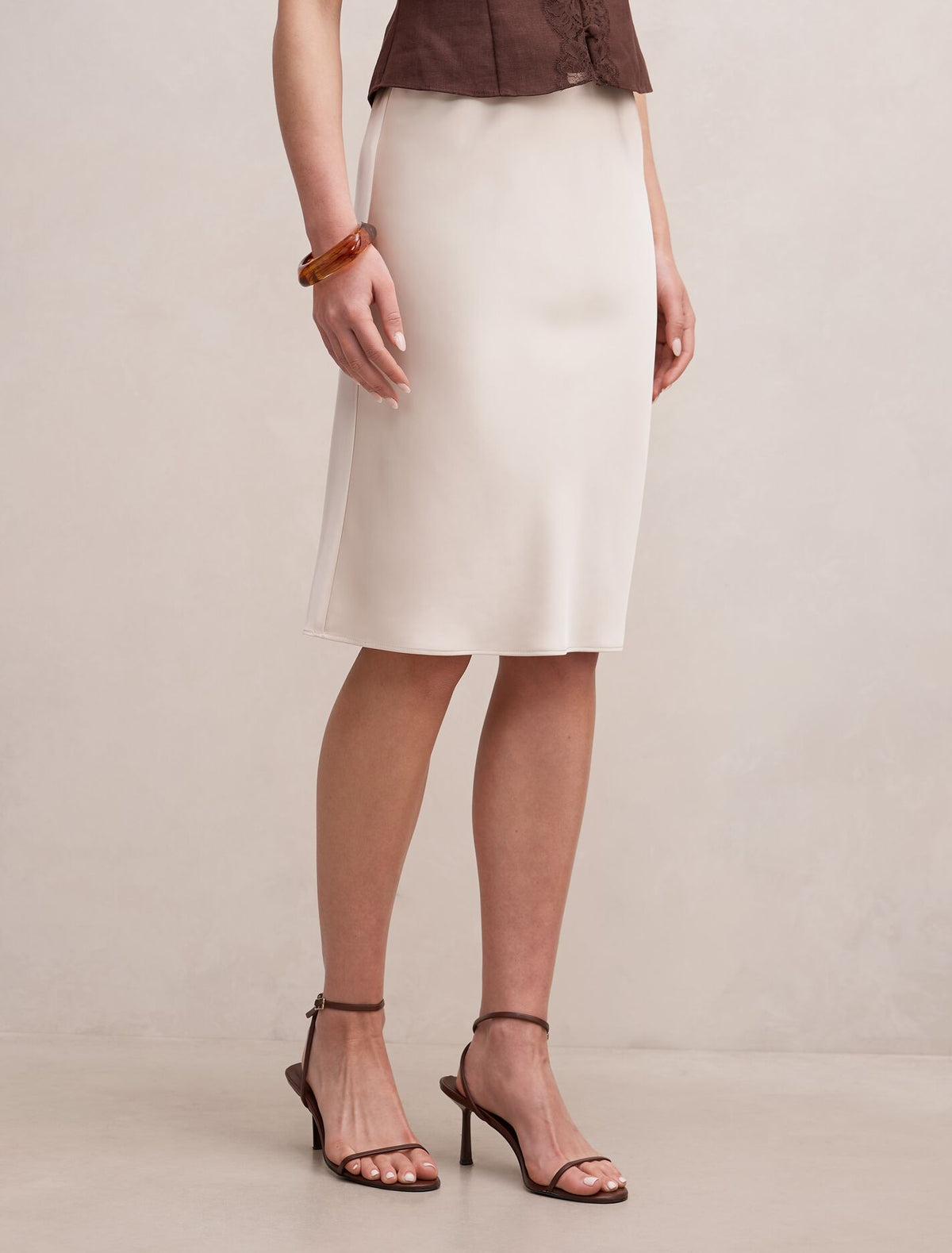 Selena Satin Skirt Forever New