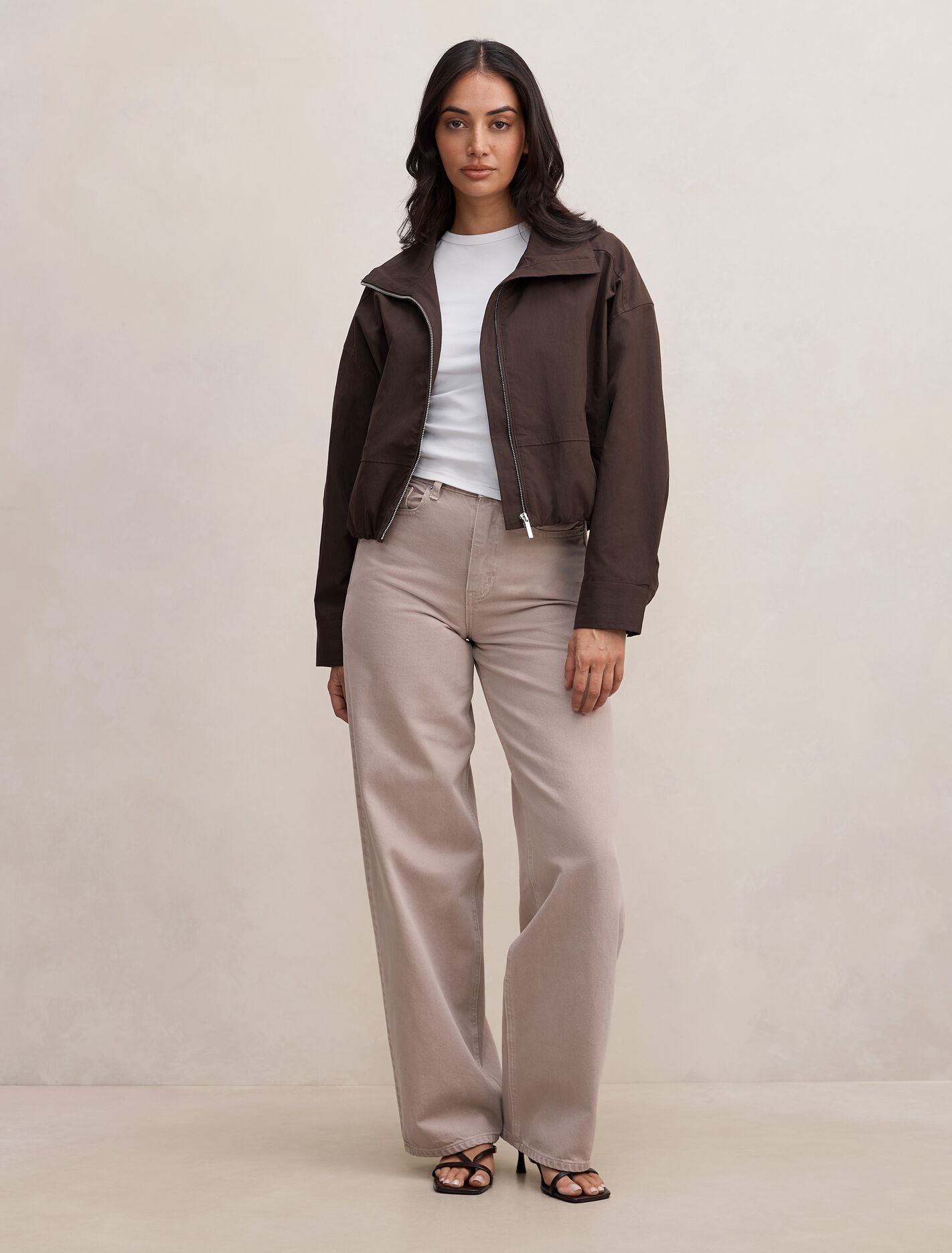 Brooke Funnel Neck Jacket Forever New