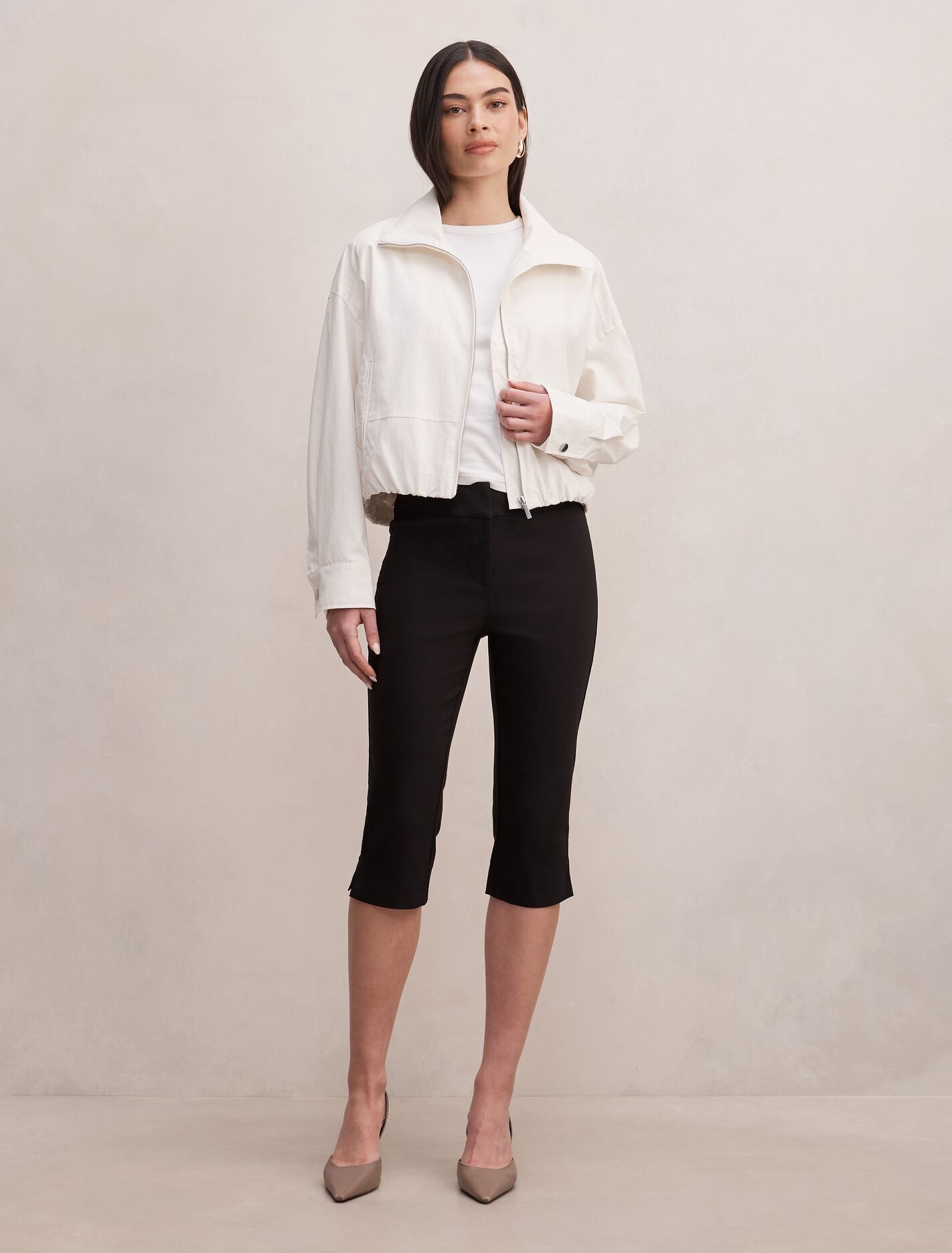 Brooke Funnel Neck Jacket Forever New