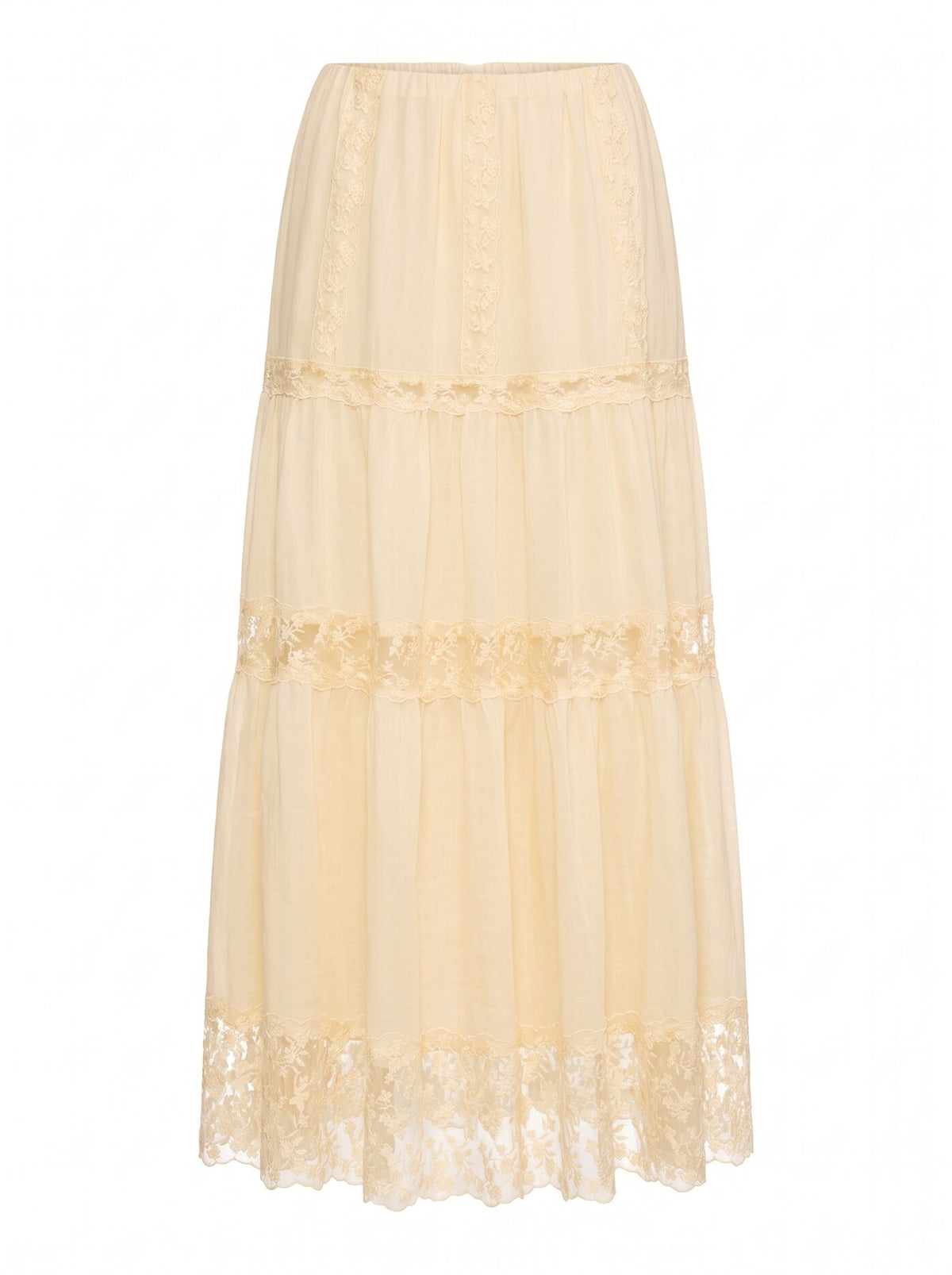 Naomi Elastic Maxi Skirt Forever New