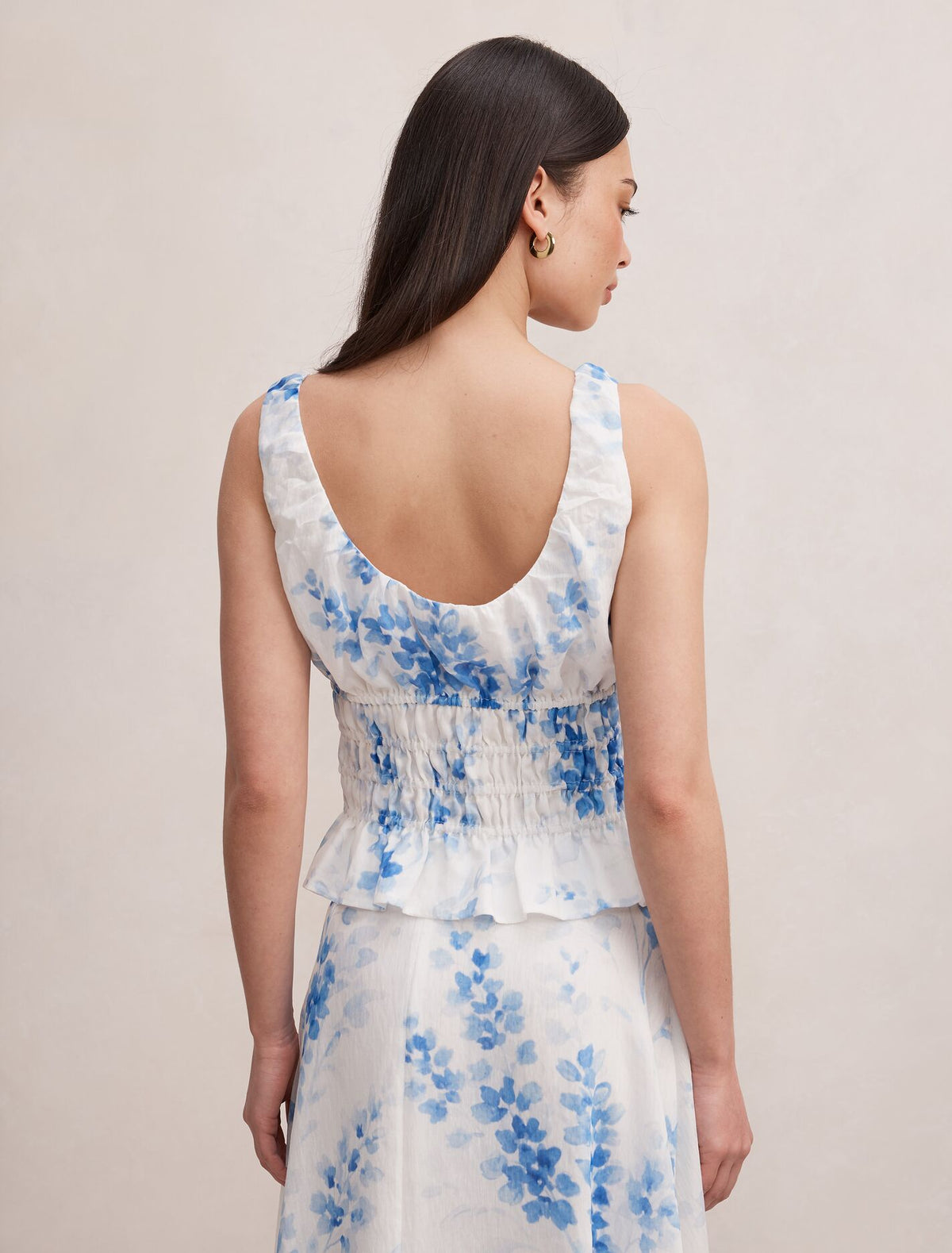 Molly Shirring Top Forever New