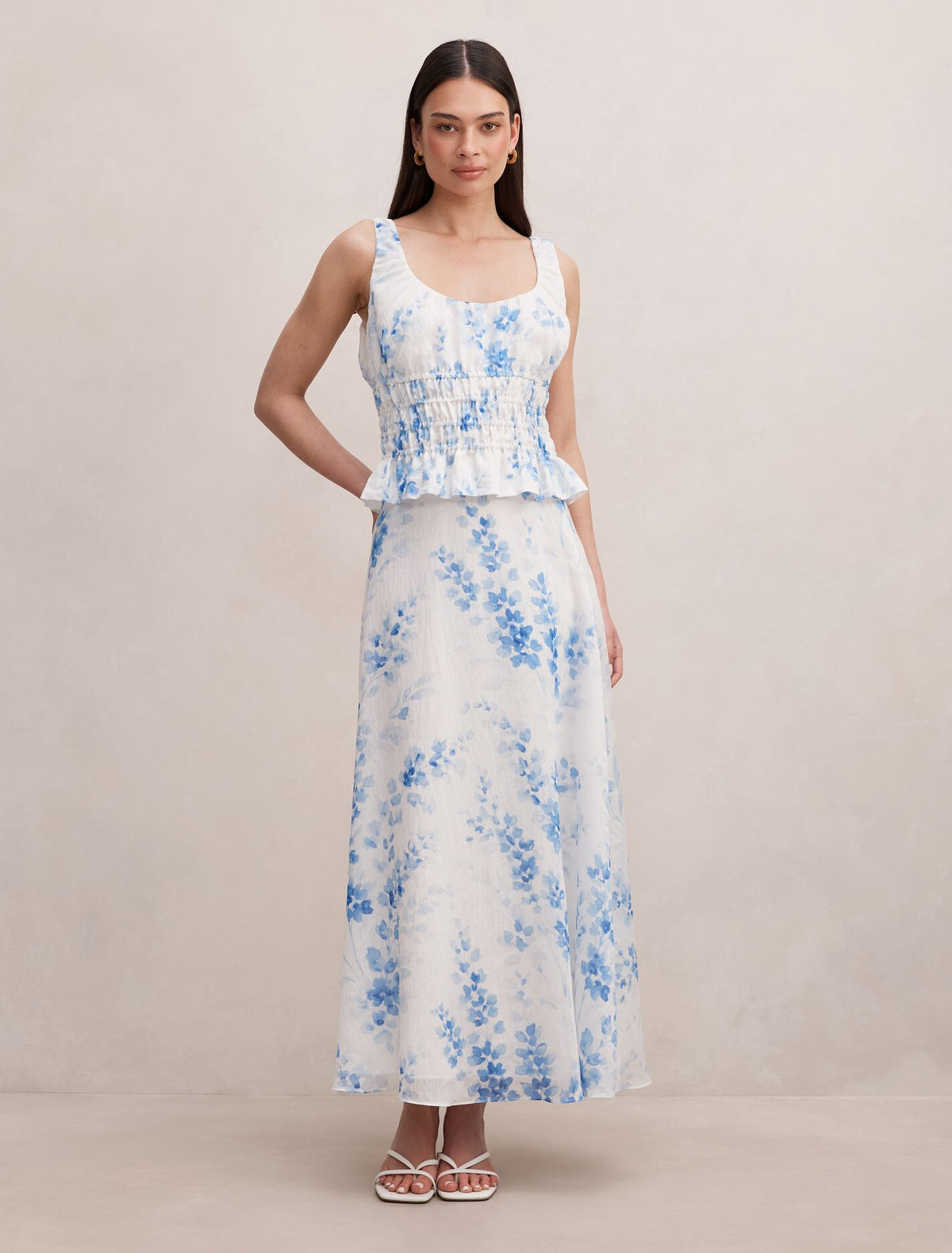 Molly Shirring Top Forever New