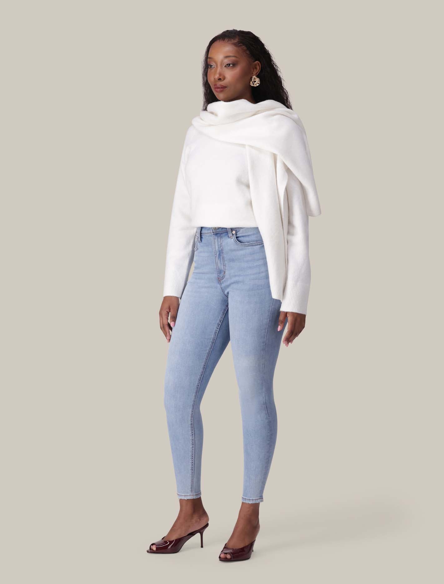 Hayley High-Rise Sculpt Skinny Jeans Forever New