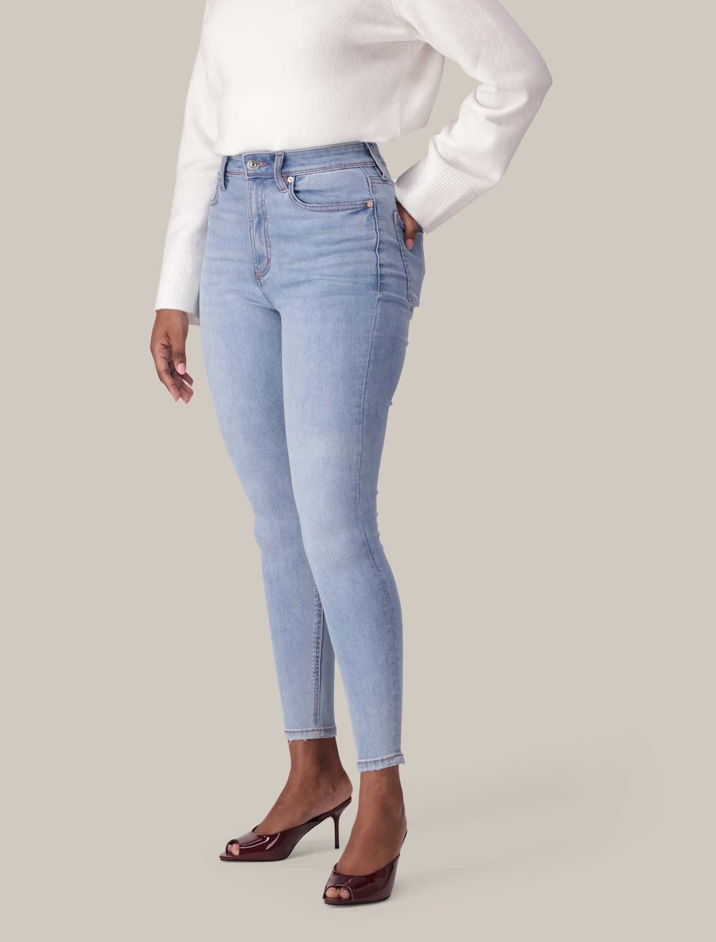 Hayley High-Rise Sculpt Skinny Jeans Forever New