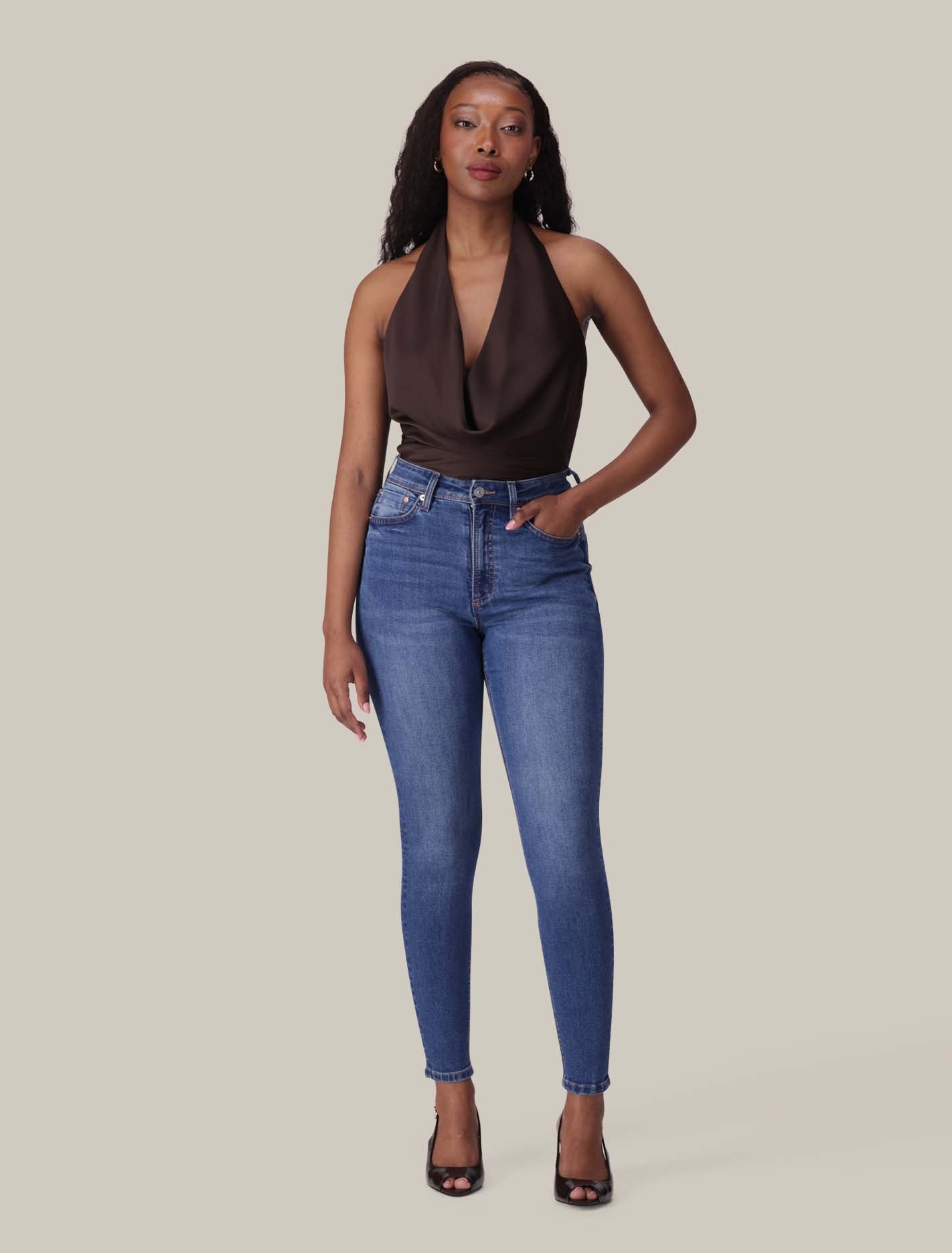 Hayley High-Rise Sculpt Skinny Jeans Forever New