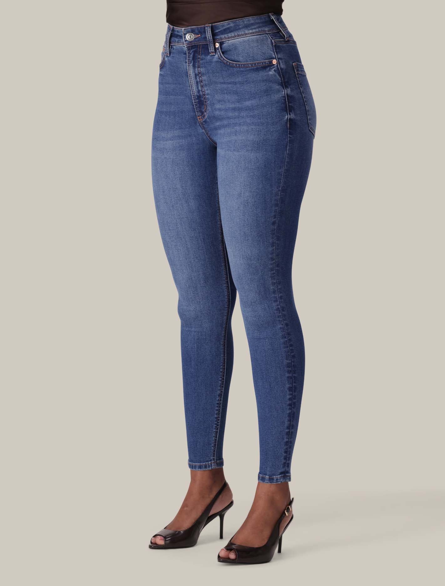 Hayley High-Rise Sculpt Skinny Jeans Forever New