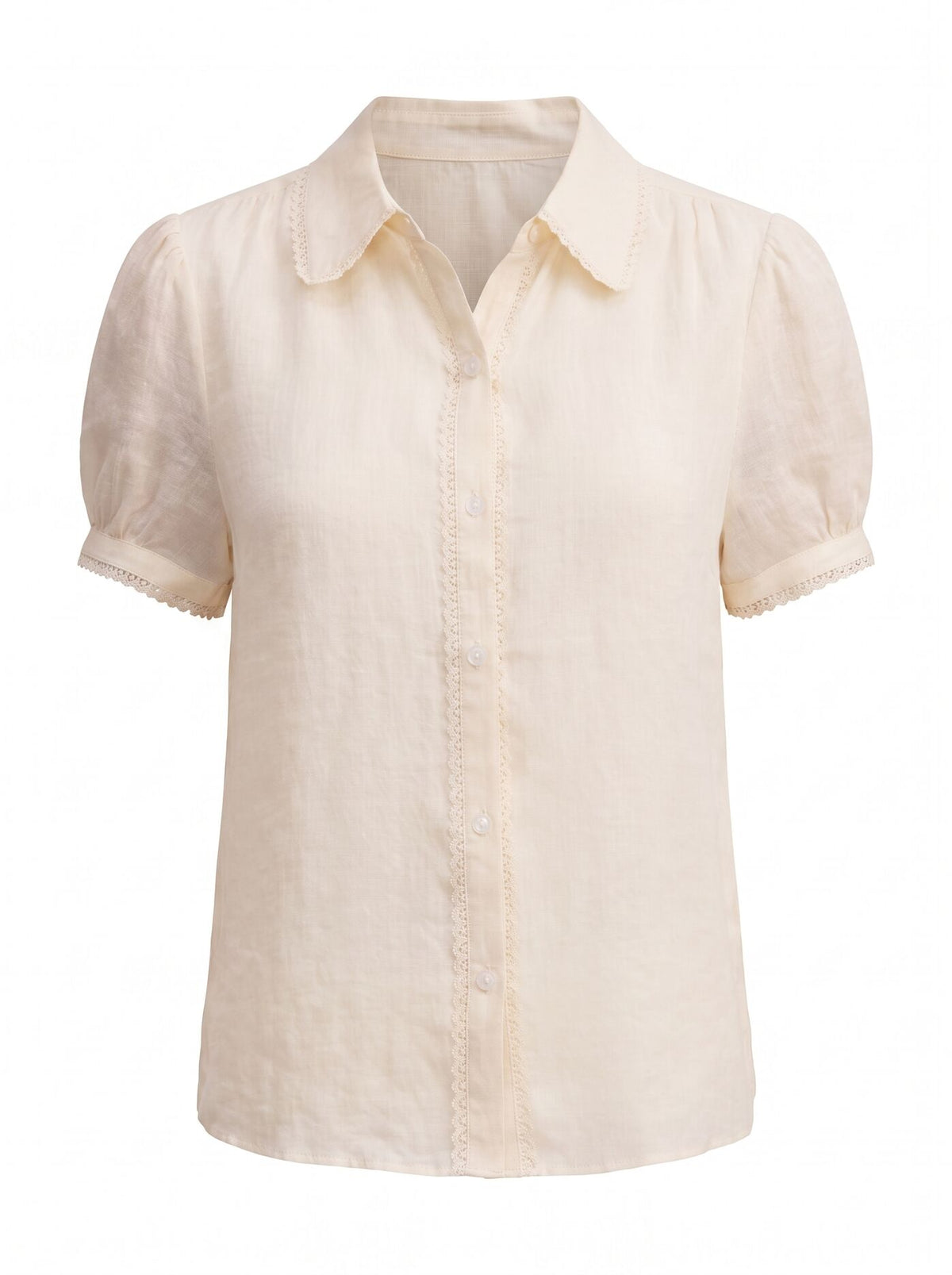 Posie Lace Detail Blouse Forever New